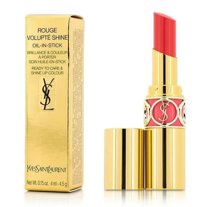 Ysl Rouge Volupte Shine Lipstick 41 Corail A Porter Rare by Yves Saint Laurent