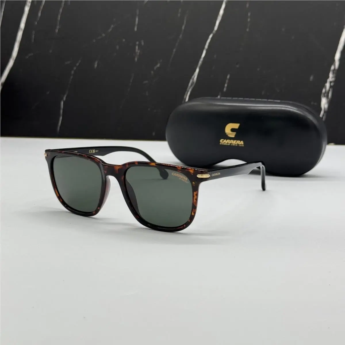 Carrera CA 300/S/US 086/QT Havana Green Sunglasses