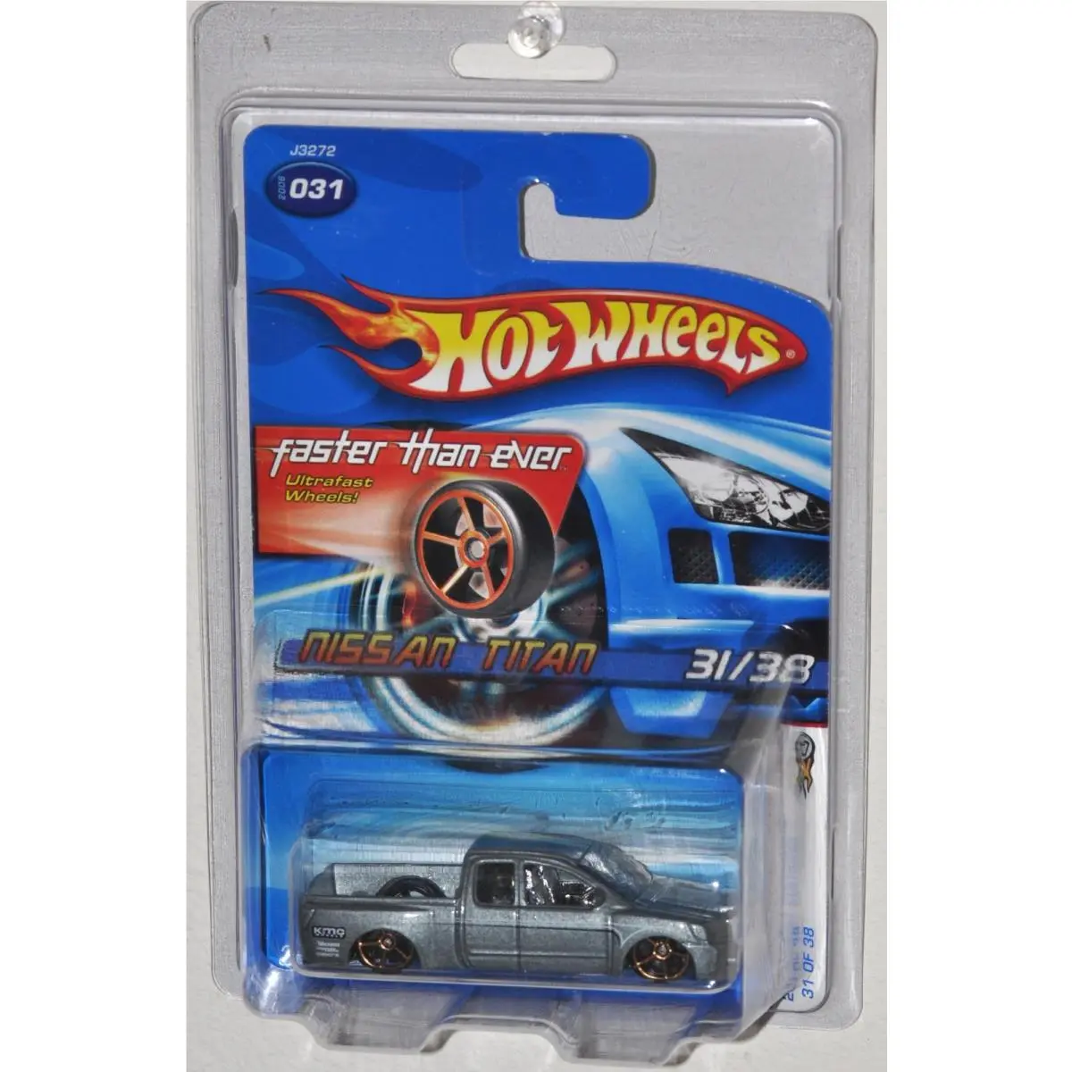2006 Hot Wheels Faster Than Ever 31 First Editions 31/38 Nissan Titan Fte Gray