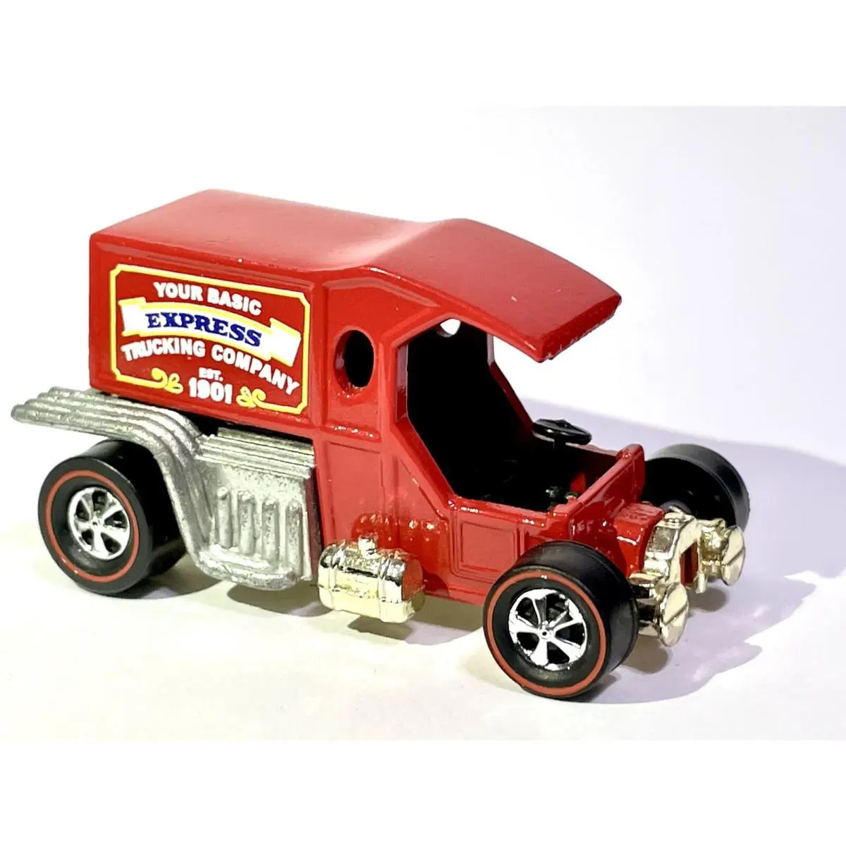 1976 Custom Restored Hot Wheels T -totaller Red - Redline