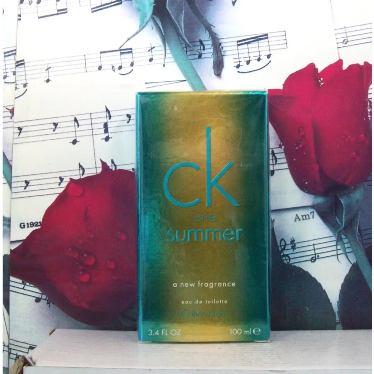 Calvin Klein CK One Summer Edt Spray 3.4 Fl. Oz. Box. 2014 Edition