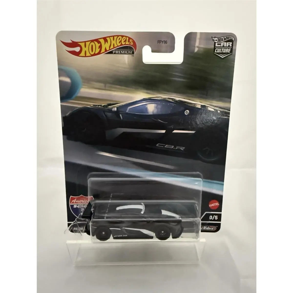 Hot Wheels Corvette C8.R Culture American Scene Chase Cracked Blister Pack