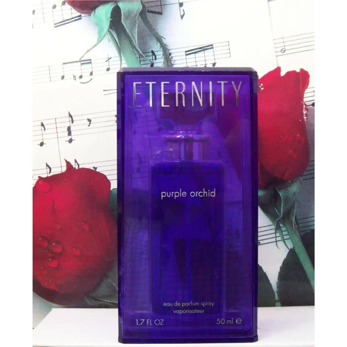 Eternity Purple Orchid By Calvin Klein Edp Spray 1.7 Fl. Oz. Vintage Formula