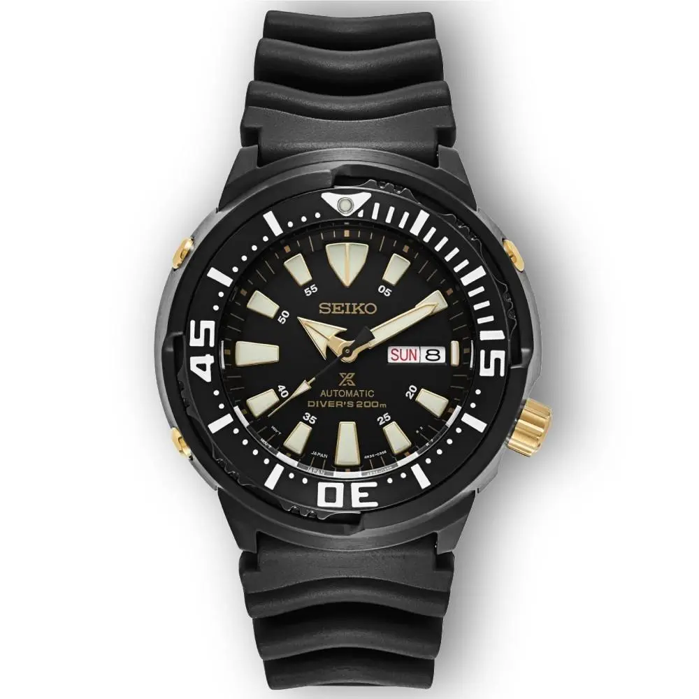 Seiko Prospex Men`s Black Watch - SRP641