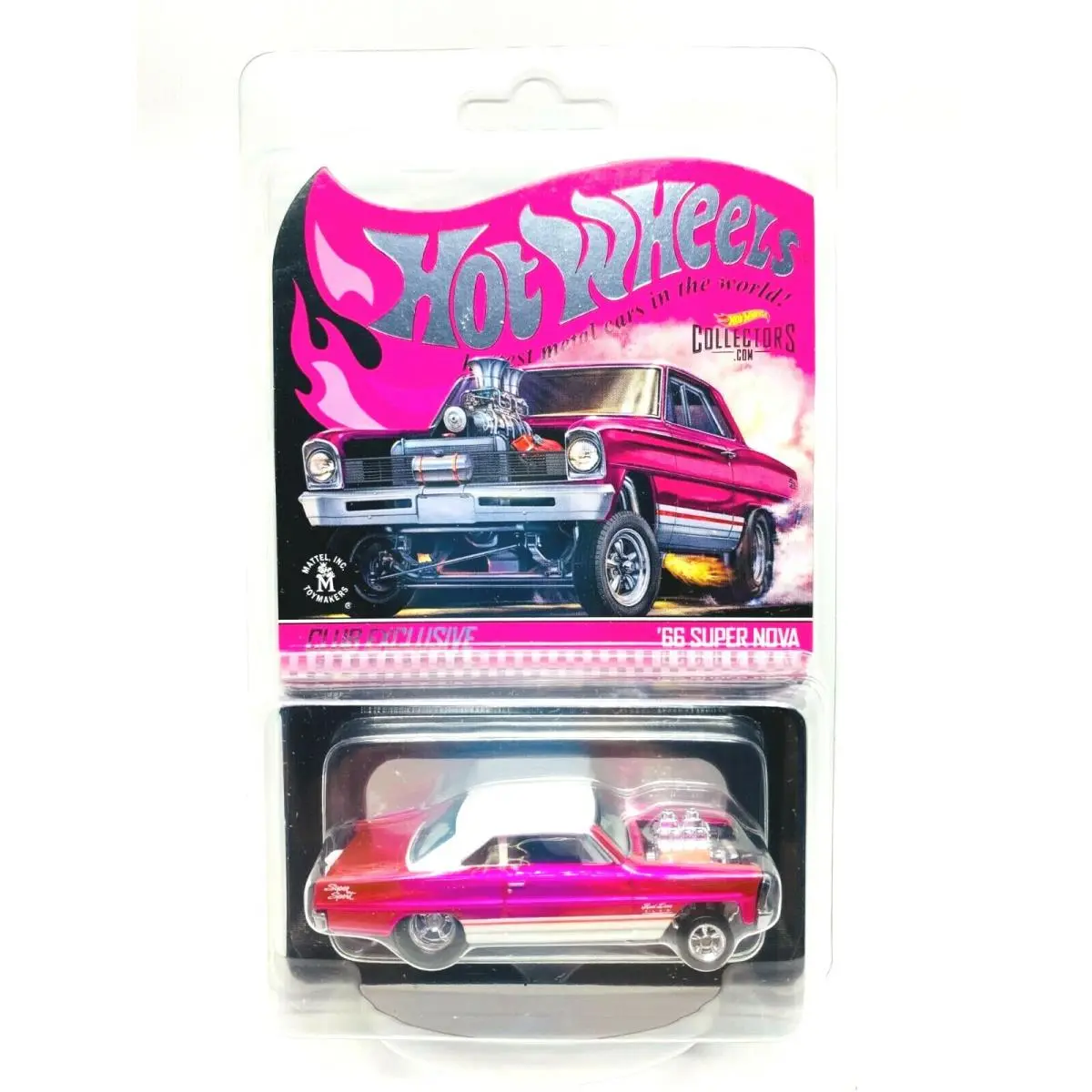 Hot Wheels Rlc Exclusive Pink ’66 Super Nova Blast From The Past