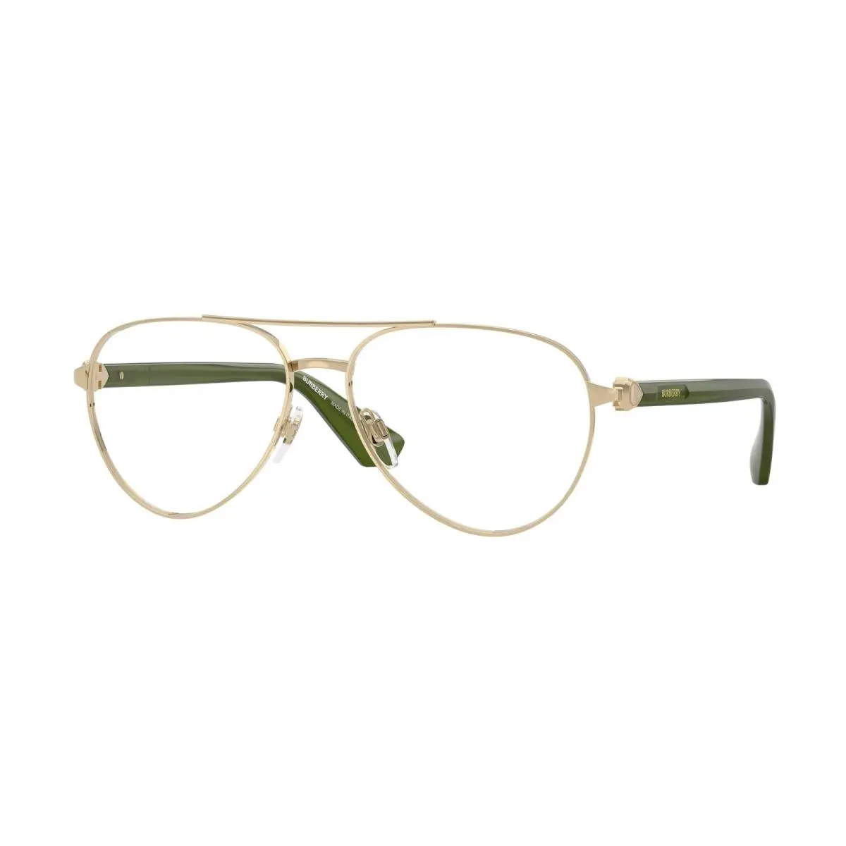 Burberry Men`s 55mm Light Gold Eyeglasses BE1397-1358-55