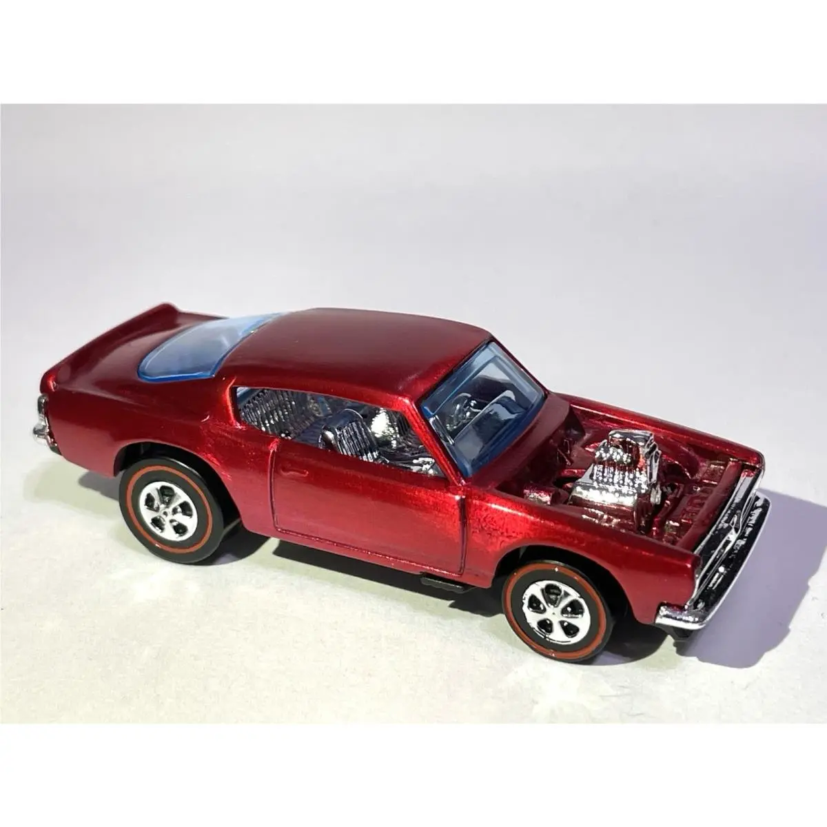 Custom Made Redline Hot Wheels King ‘cuda Plymouth Spectraflame Red