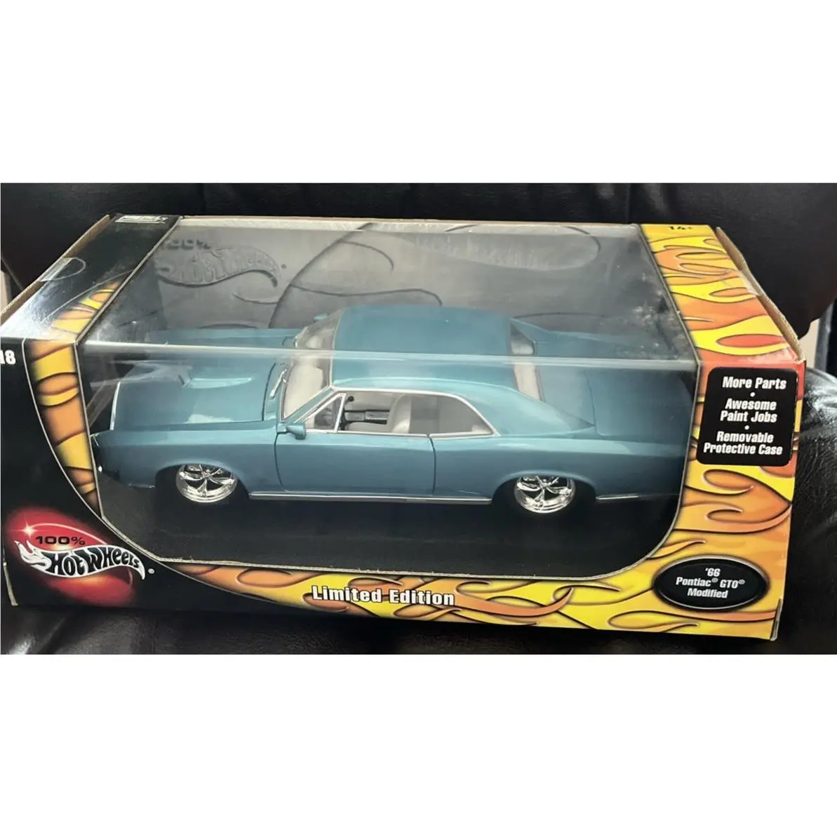 1966 Pontiac Gto Modified Hot Wheels 1/18 Nrfb