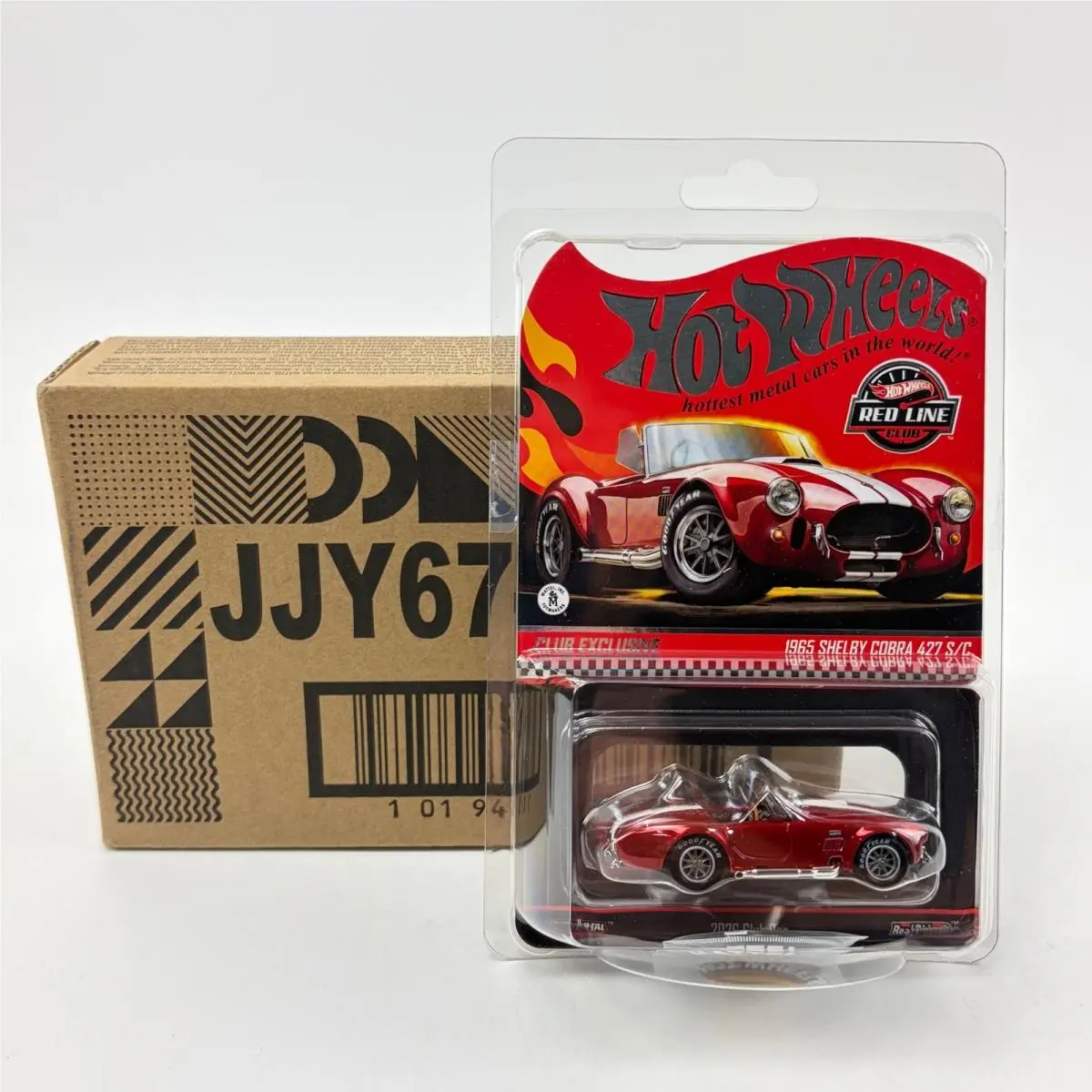 Mattel Hot Wheels Rlc 1965 Shelby Cobra 427 S/c Die Cast Car In Hand