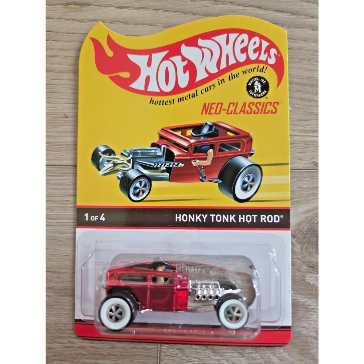 Hot Wheels Club - Neo-classics Series 12 - Honky Tonk Hot Rod Red