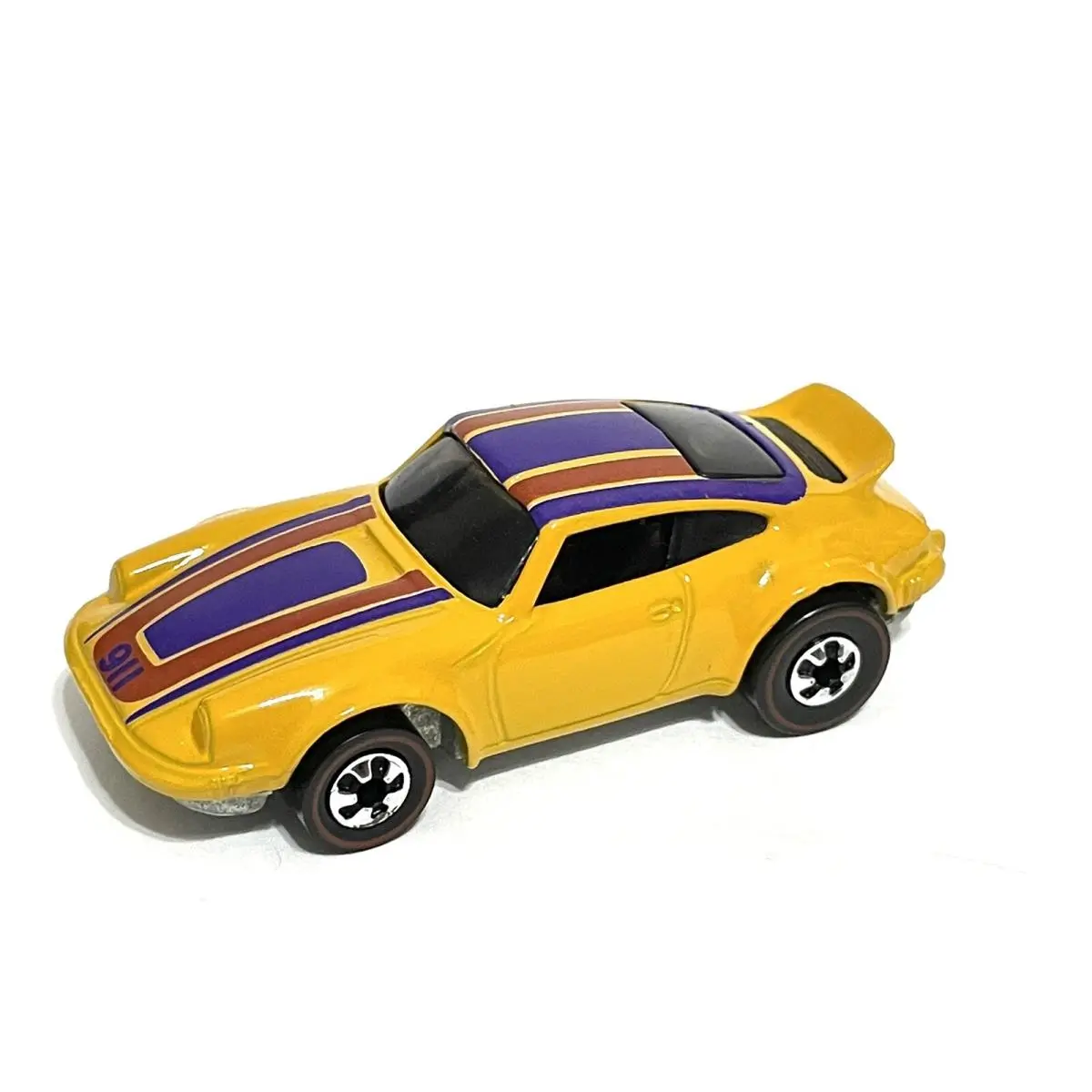 Hot Wheels “custom Restored” 1974 Porsche Carrera P-911 Redline Race Yellow