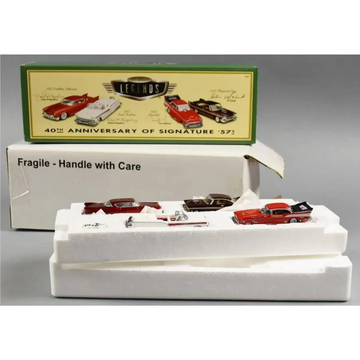 1997 Hot Wheels Legends 40th Anniversary of Signature 57s 4 Car Set - Mint