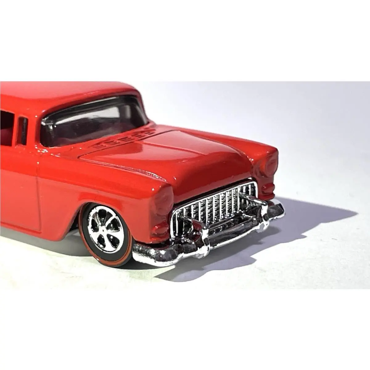 Custom Made Hot Wheels `55 Chevy TM GM Red Gloss • Super Hot