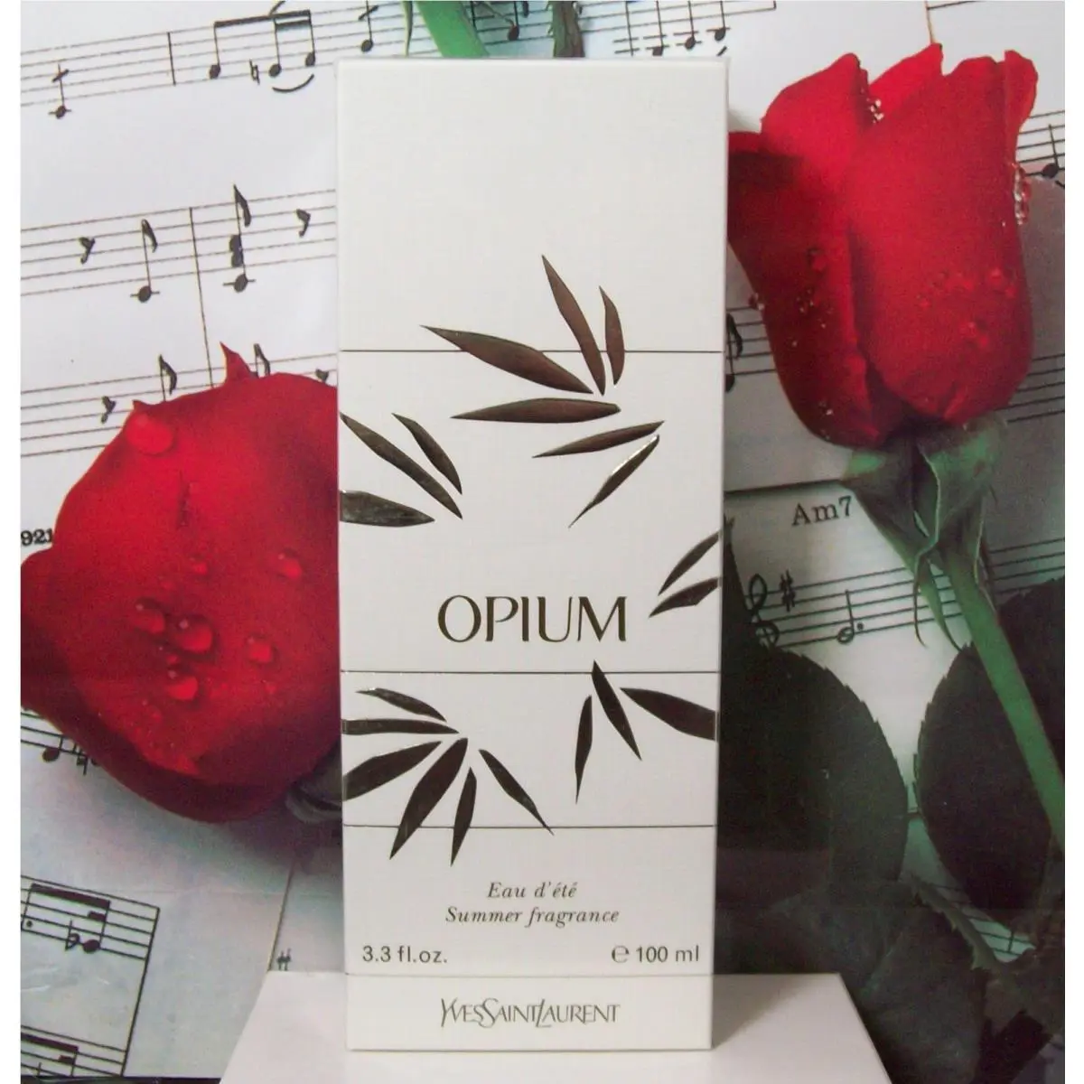 Yves Saint Laurent Opium Eau D`ete Summer Fragrance Edt Spray 3.3 Oz