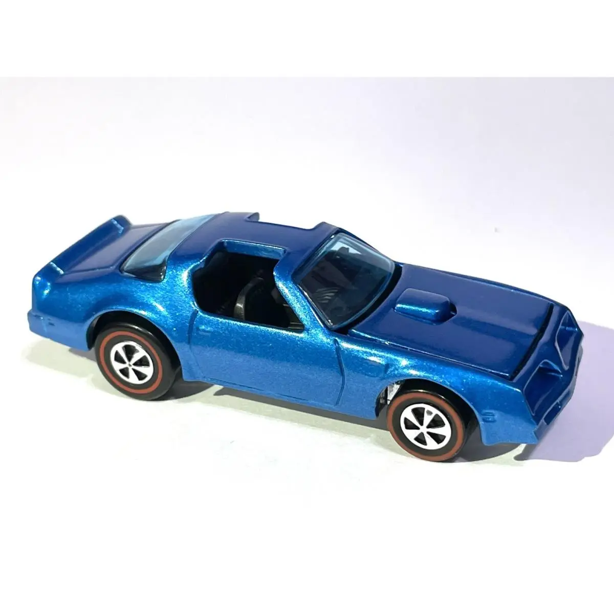 Custom Made Hot Wheels Hotbird Metallic Blue Redline 80’s Firebird