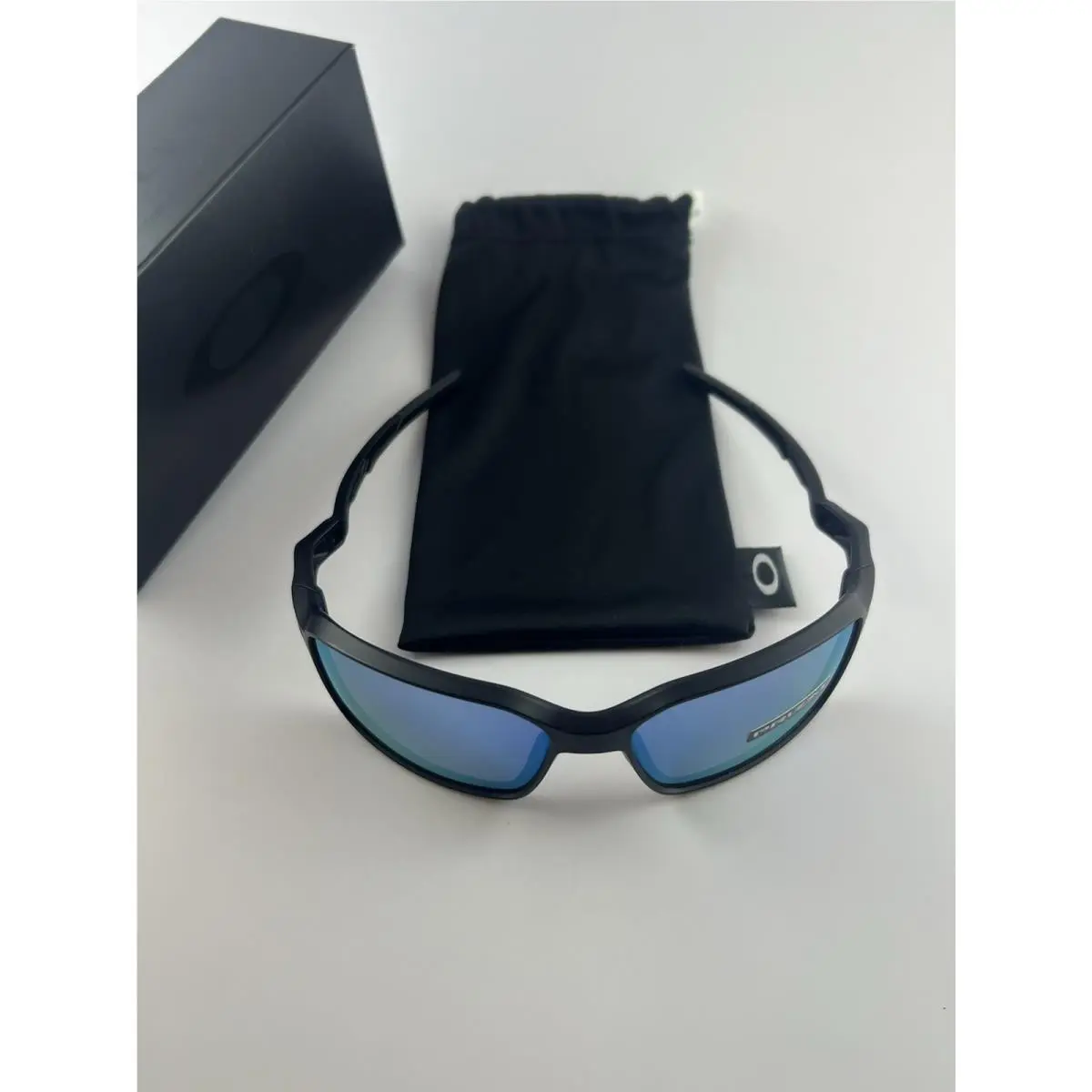 Oakley Siphon Matte Black Prizm Deep Water Polarized OO9429-0764 Blue Icons