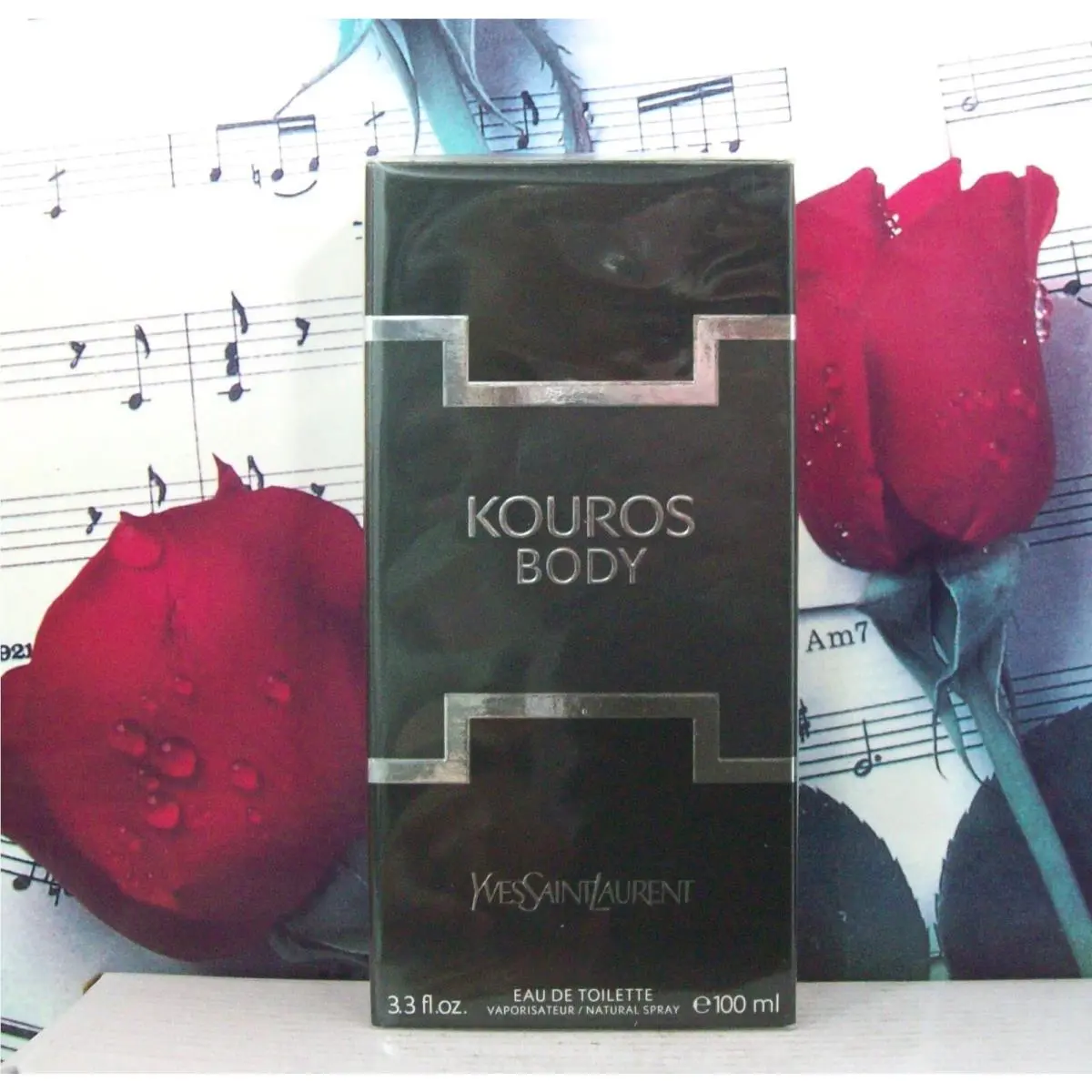 Yves Saint Laurent Kouros Body Edt Spray 3.3 Fl. Oz. Box