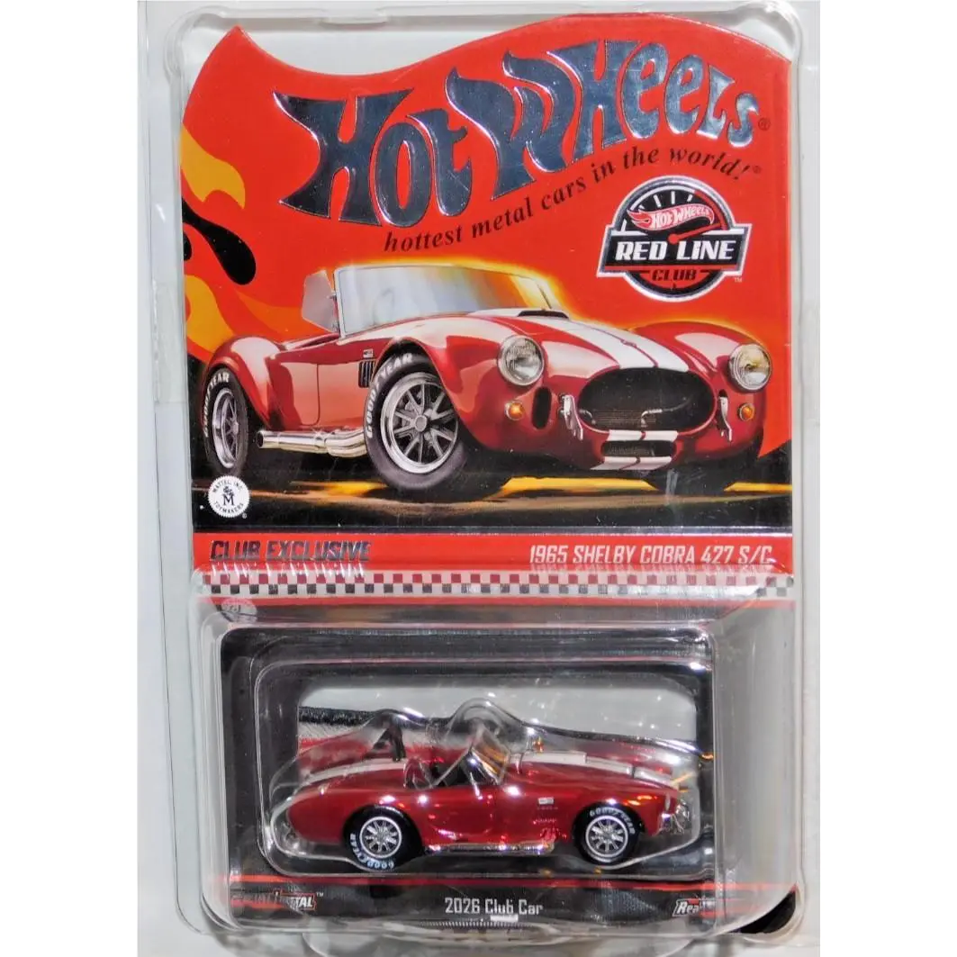 Hot Wheels 2026 Rlc 1965 Shelby Cobra 427 S/c W/pin Patch