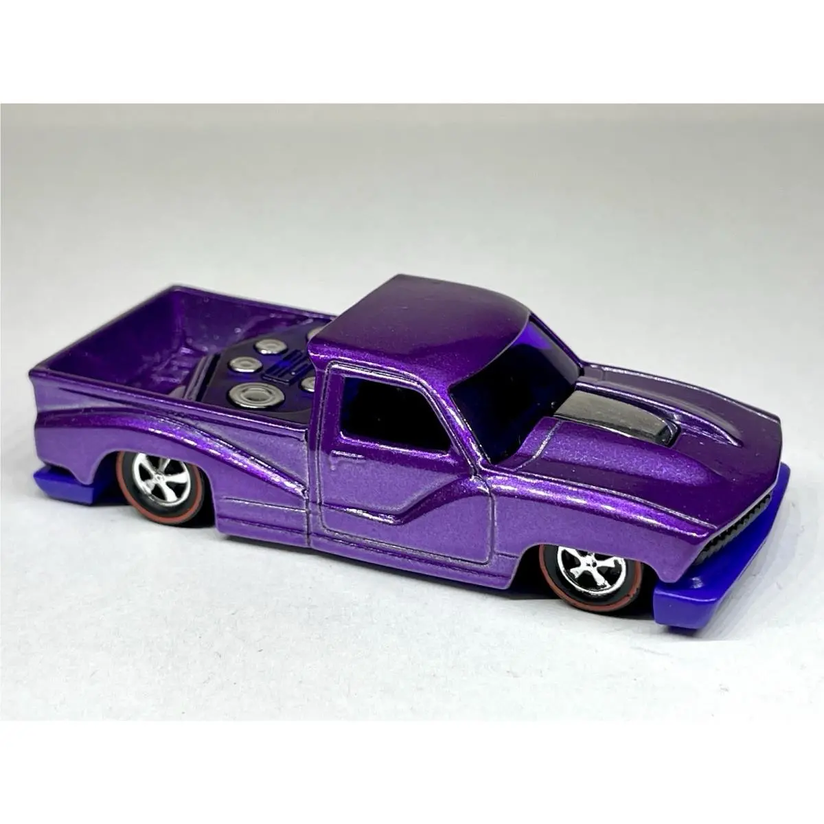 Hot Wheels Bounce`n Bass Layin` Low Redline Custom Made Spectraflame Purple
