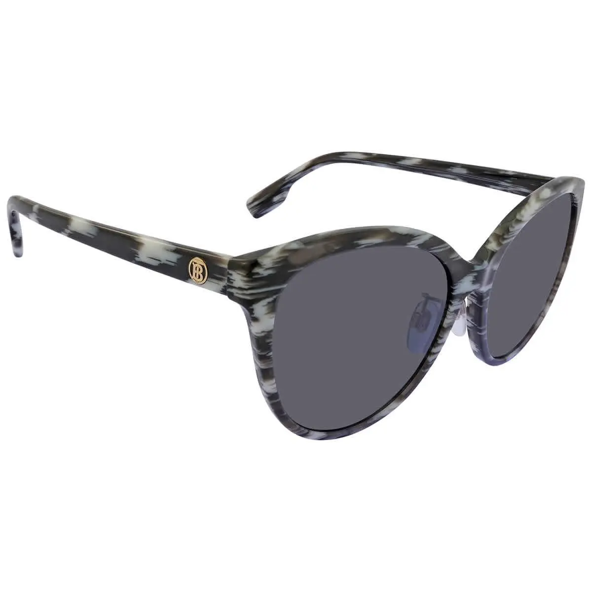 Burberry Betty Grey Cat Eye Ladies Sunglasses BE4365F 397887 57 BE4365F 397887