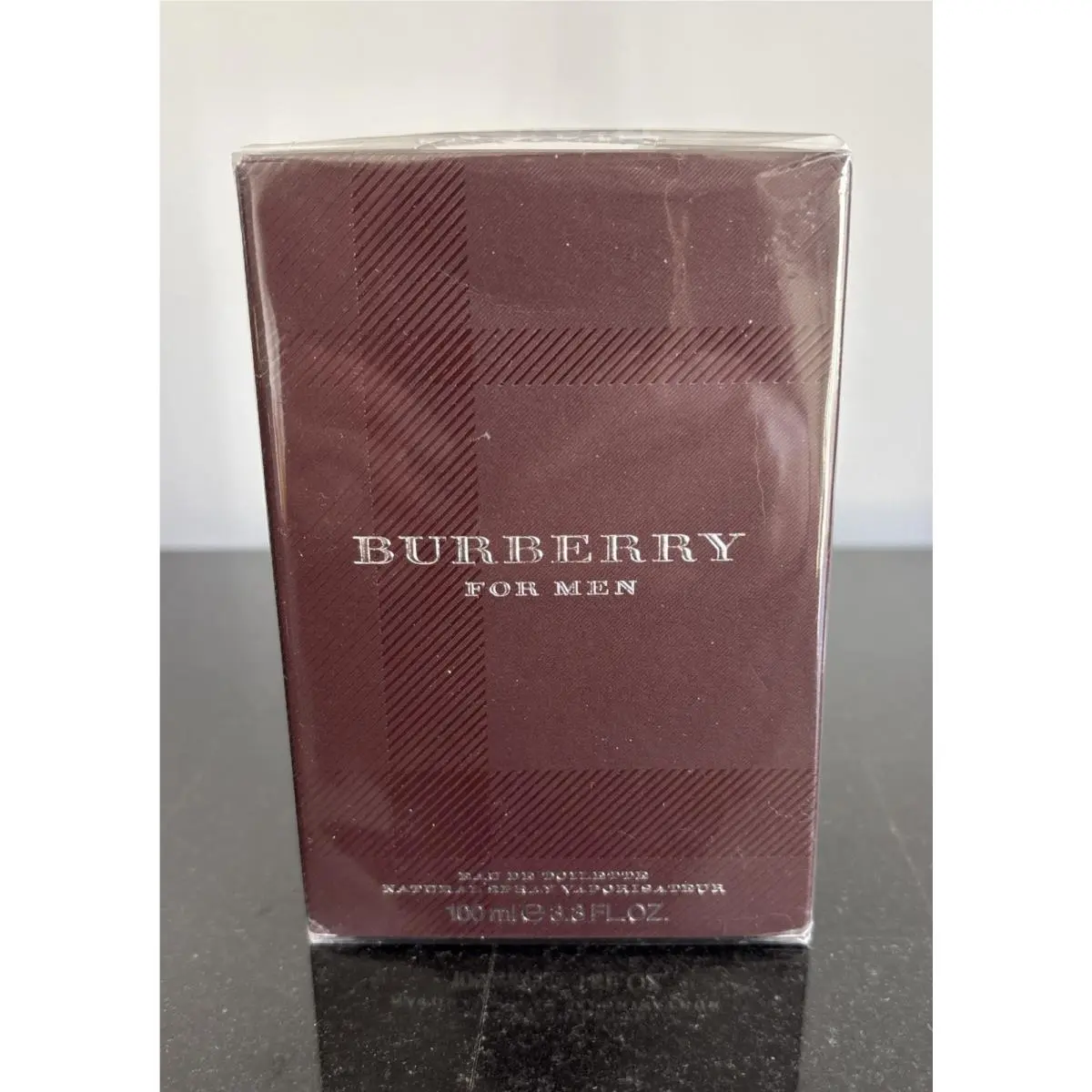 Burberry Men Eau De Toilette Natural Spray 100mL/3.3 Fl.oz