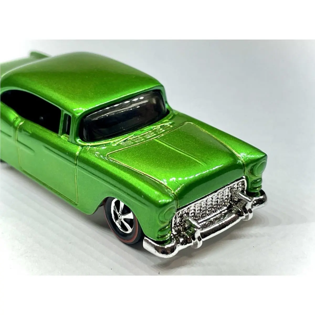 Custom Made Candy Apple Green Hot Wheels 55 Chevy Redline Chevrolet