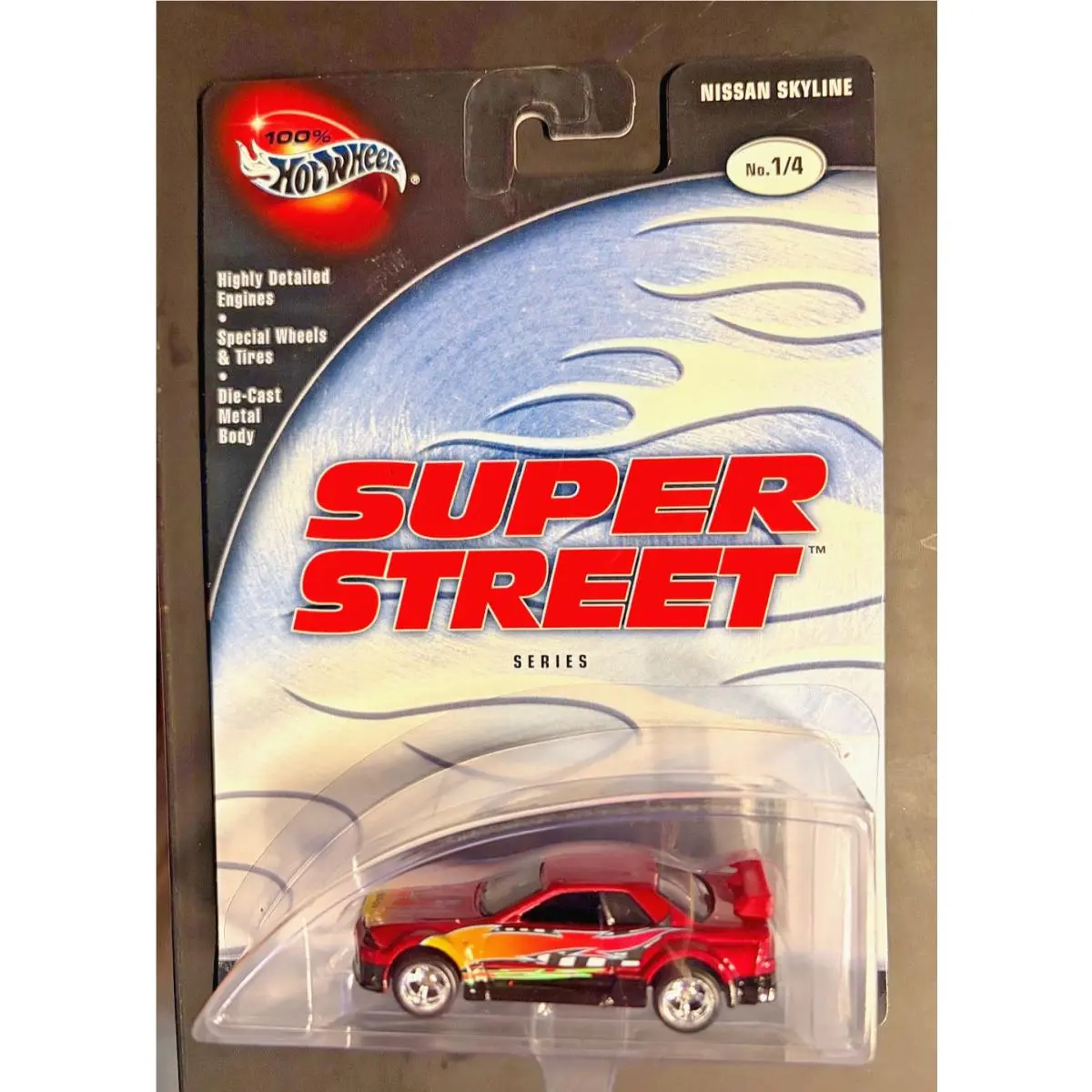 Hot Wheels 2002 Super Street Series Nissan Skyline Red