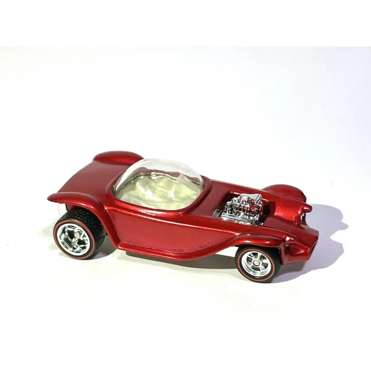 Hot Wheels Rlc Rewards Car Beatnik Bandit - Custom Made Candy Red