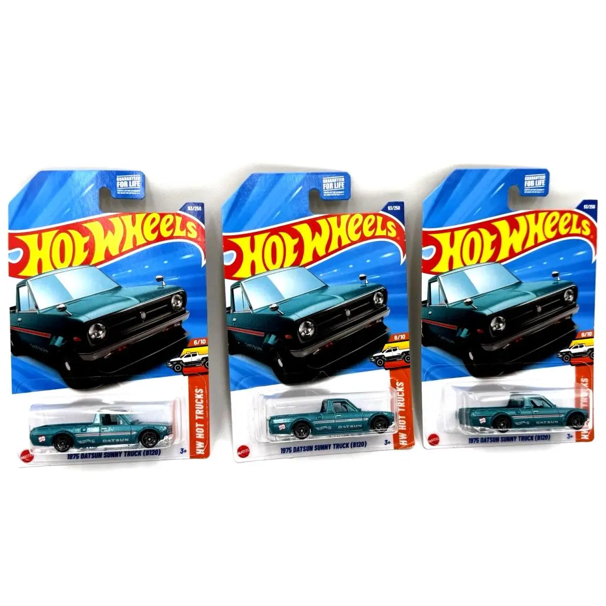 2025 Hot Wheels Super Treasure Hunt Sth 1975 Datsun Sunny Truck + Mainline