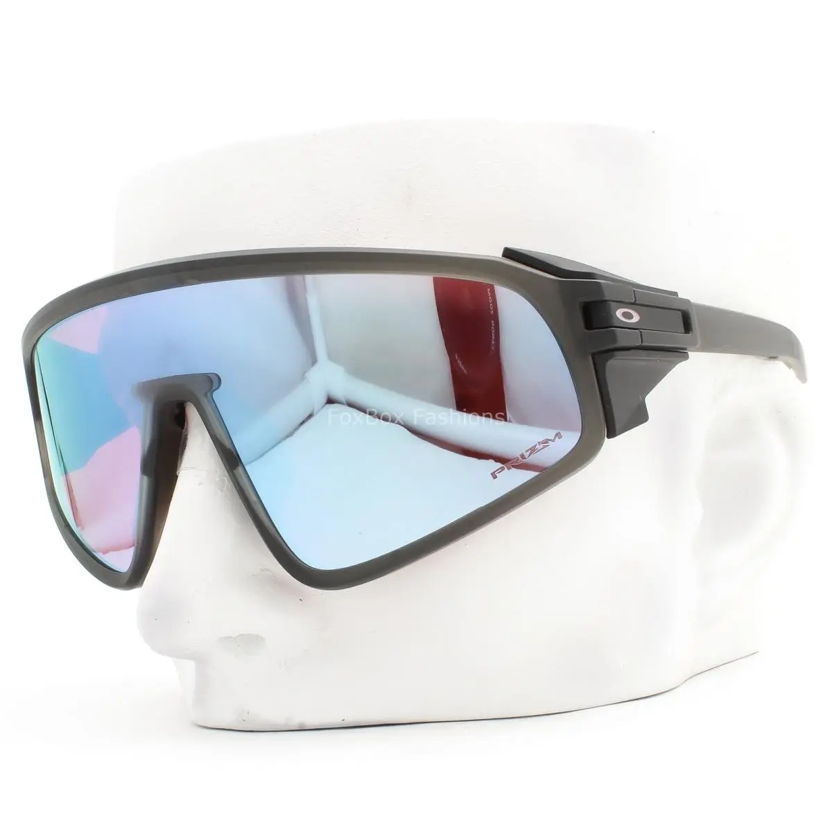 Latch Panel Sunglasses Matte Gray Prizm Snow Sapphire OO9404-1235 W/pouch by Oakley