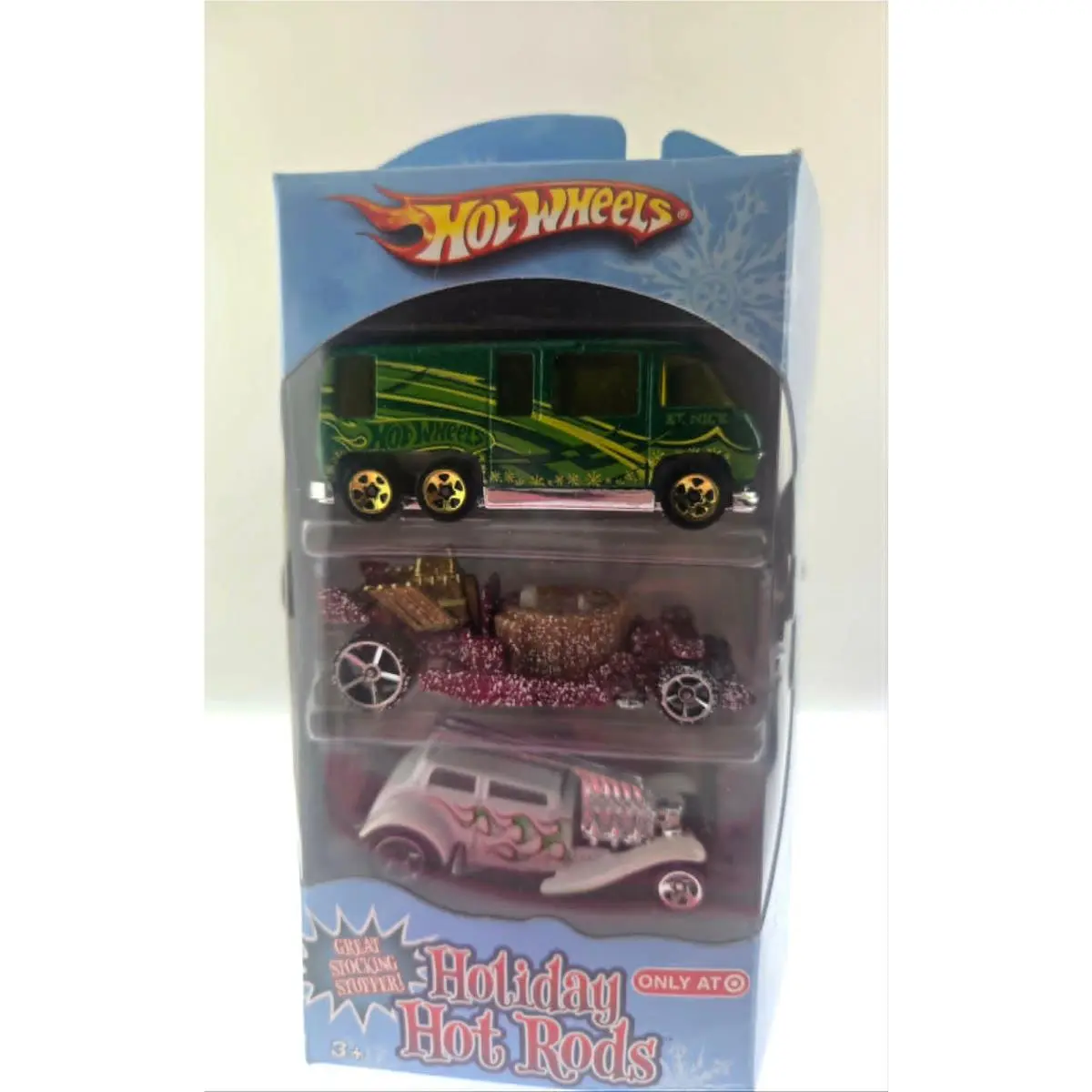 Hot Wheels Holiday Hot Rods 3 Pack Target Exclusive 2008 Hottubmotorhome