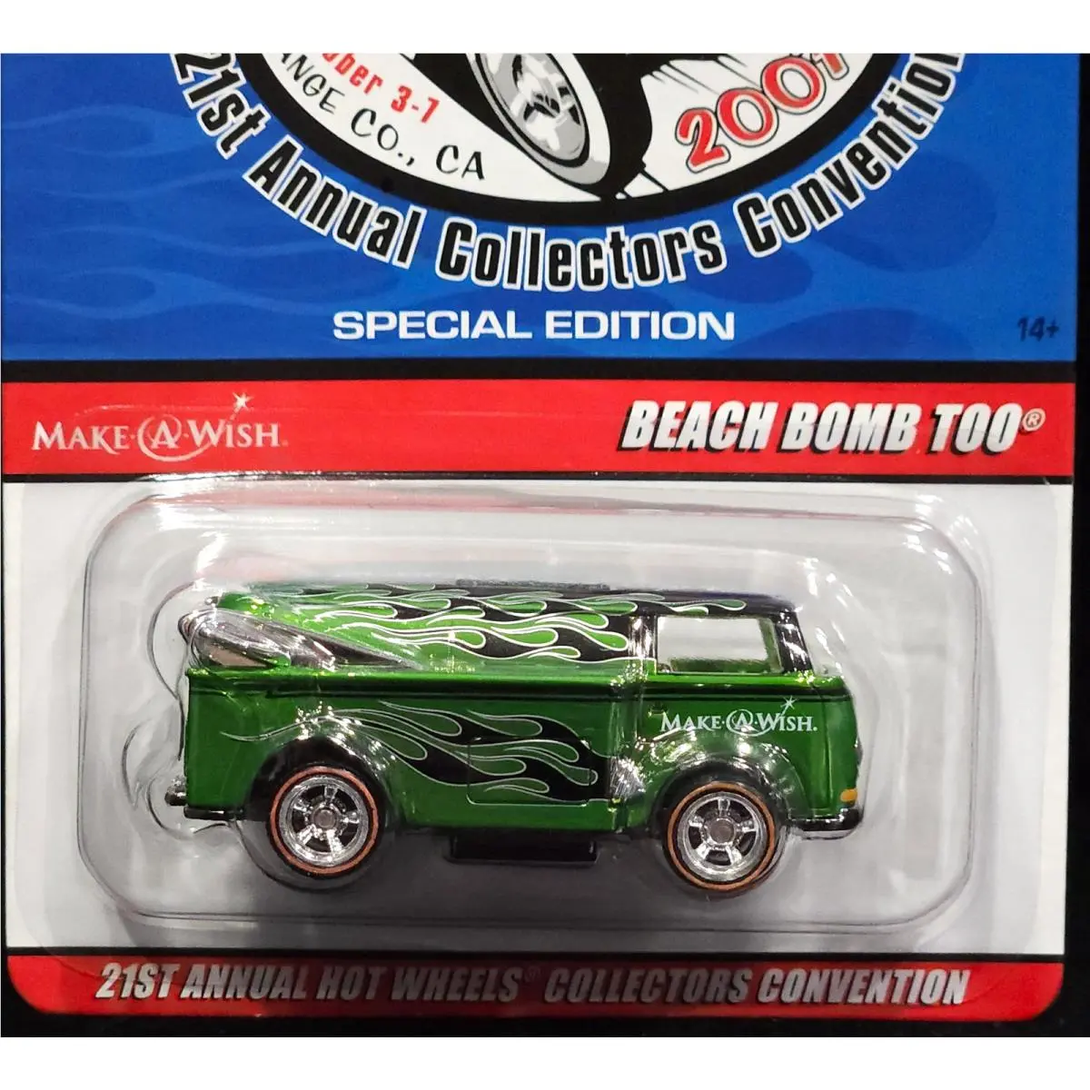 Hot Wheels Beach Bomb Too 2007 21st Annual Collectors Convention Car 1 of 3000
