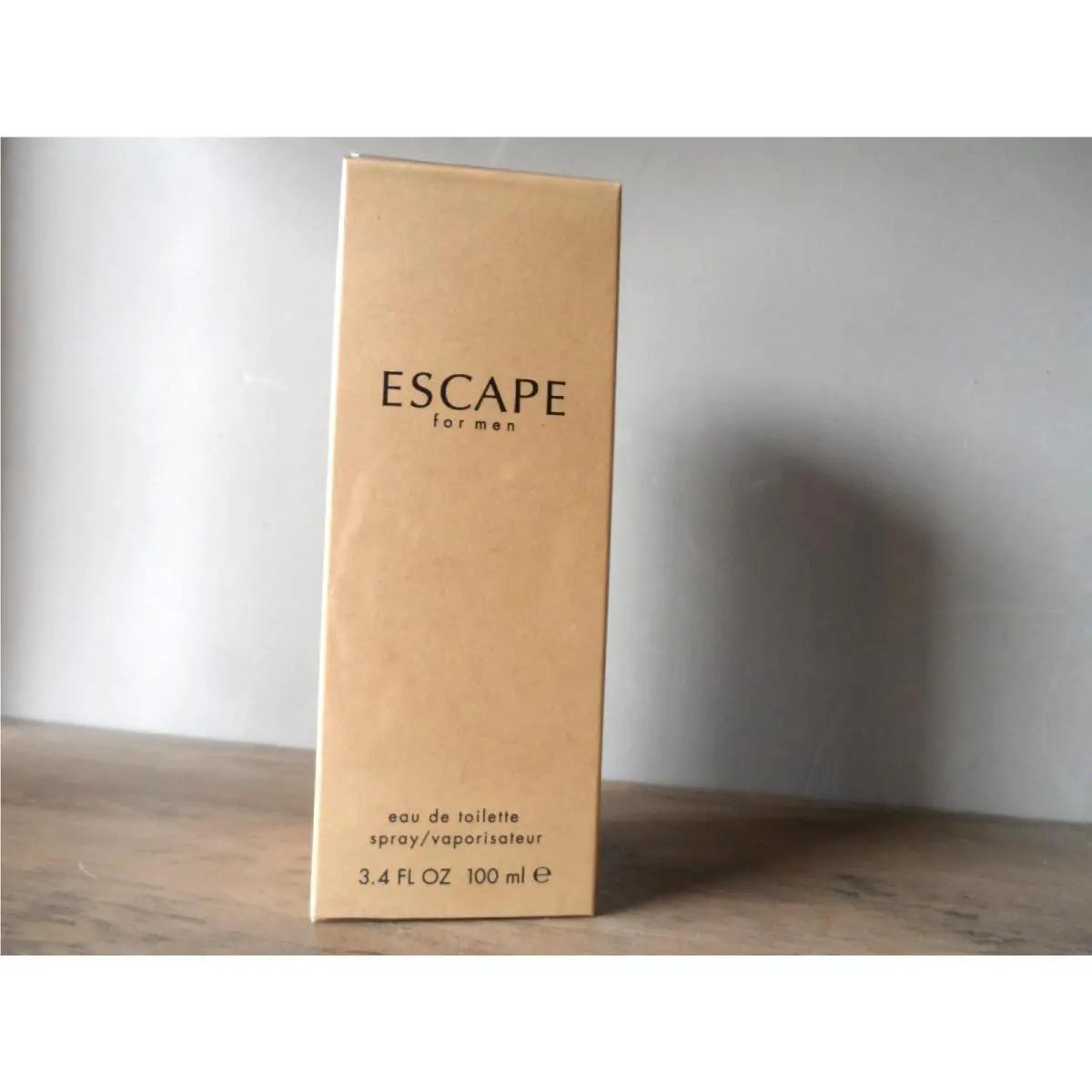 Escape For Men Edt Spray 3.4 oz / 100 ml Calvin Klein Cosmetics France Vintage