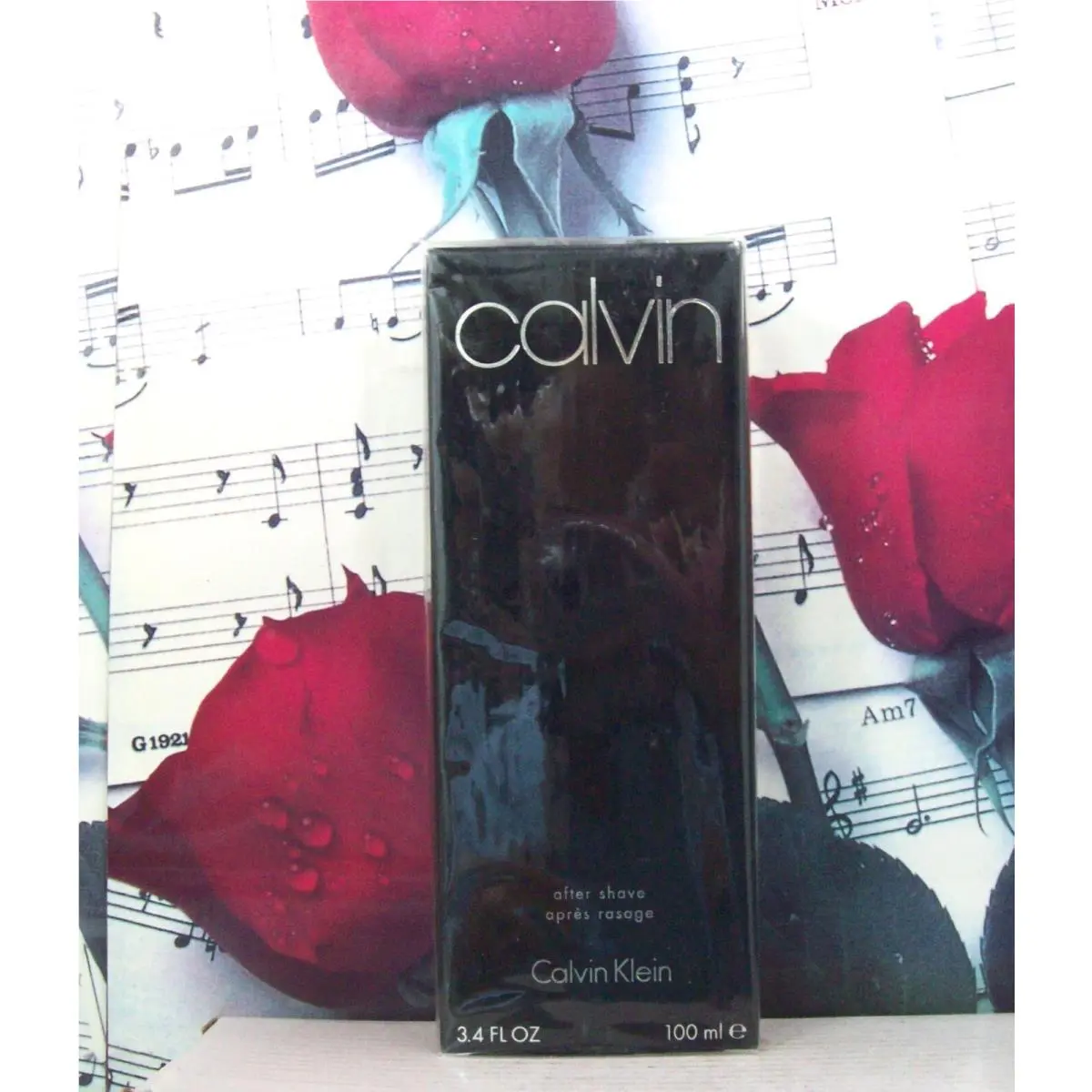Calvin For Men By Calvin Klein After Shave 3.4 Fl. Oz. Box. Vintage