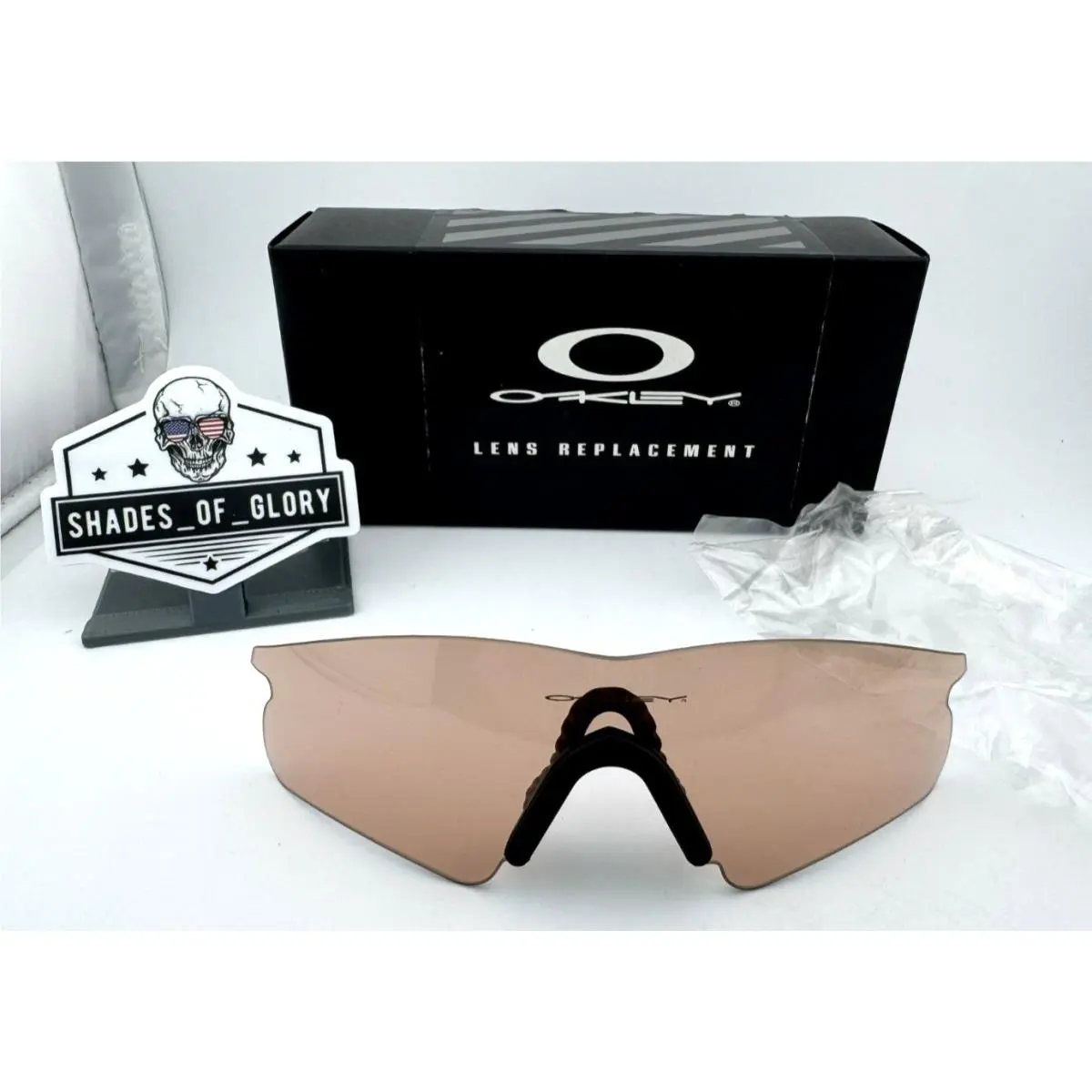 M Frame Hybrid S VR50 Lens Nose Pad Sunglasses Vtg Oem Box by Oakley
