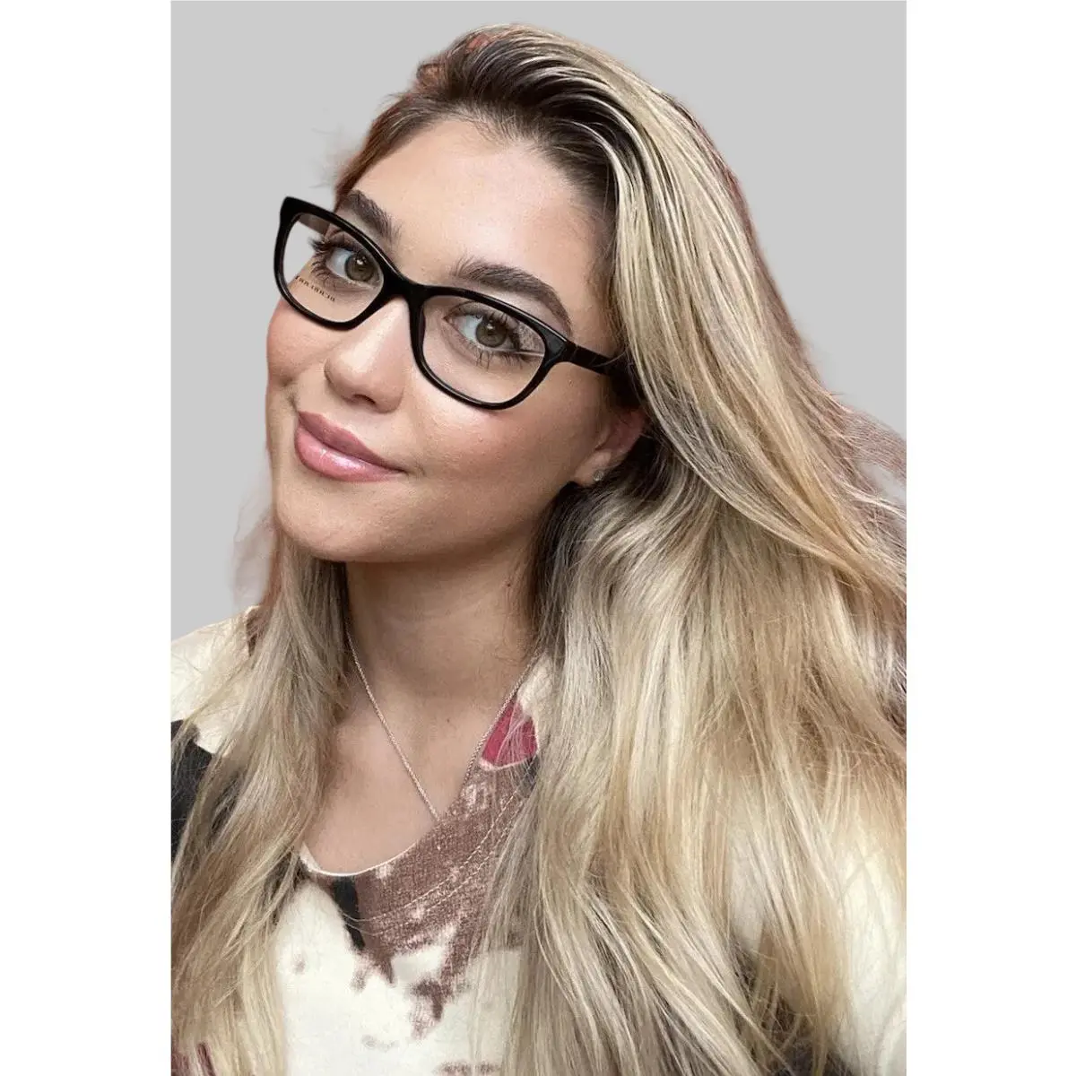 Burberry B 2232 3001 Rx-able Black 53mm Cat Eye Women`s Eyeglasses Frame