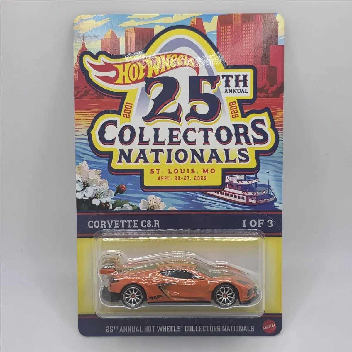 Hot Wheels 25TH Annual Collector`s Nationals Corvette C8.R 00918/06200