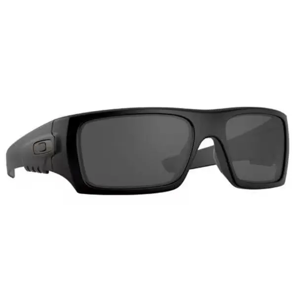 Det Cord Safety Glasses Anti-scratch Gray Lens Matte Black Frame by Oakley