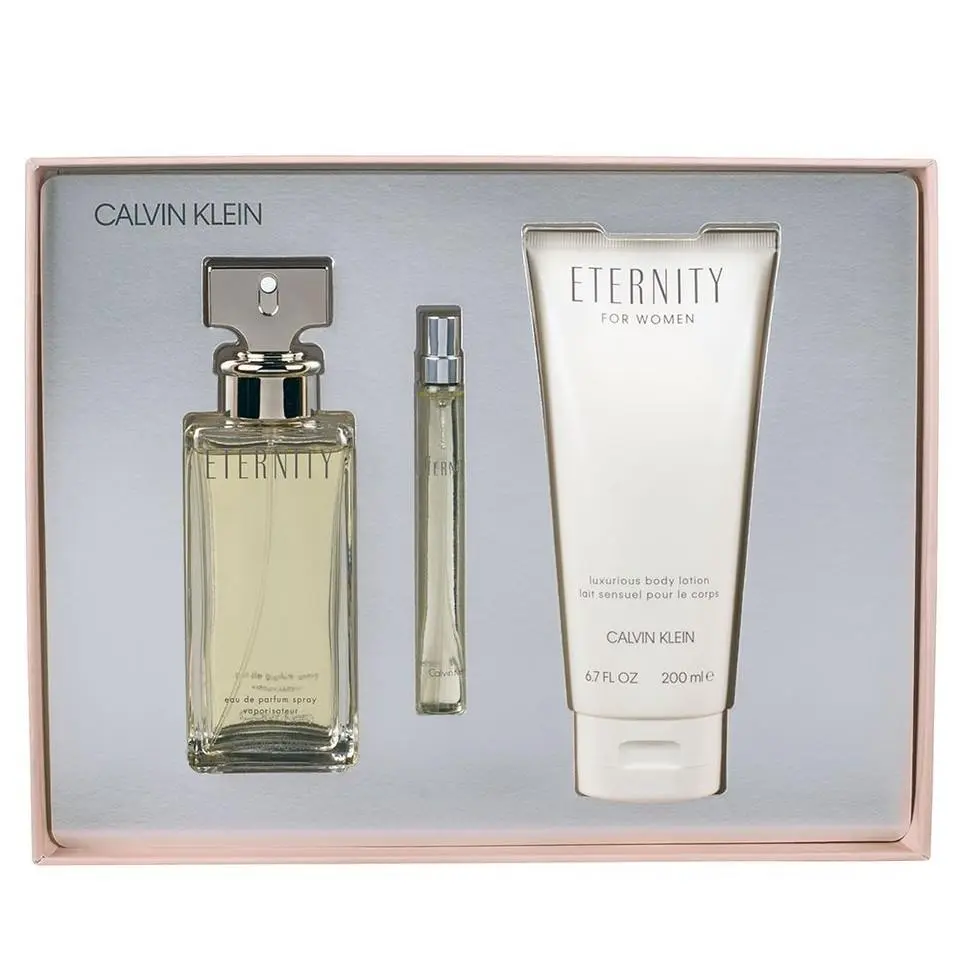 Calvin Klein Eternity 3PCS Edp Women Gift Set