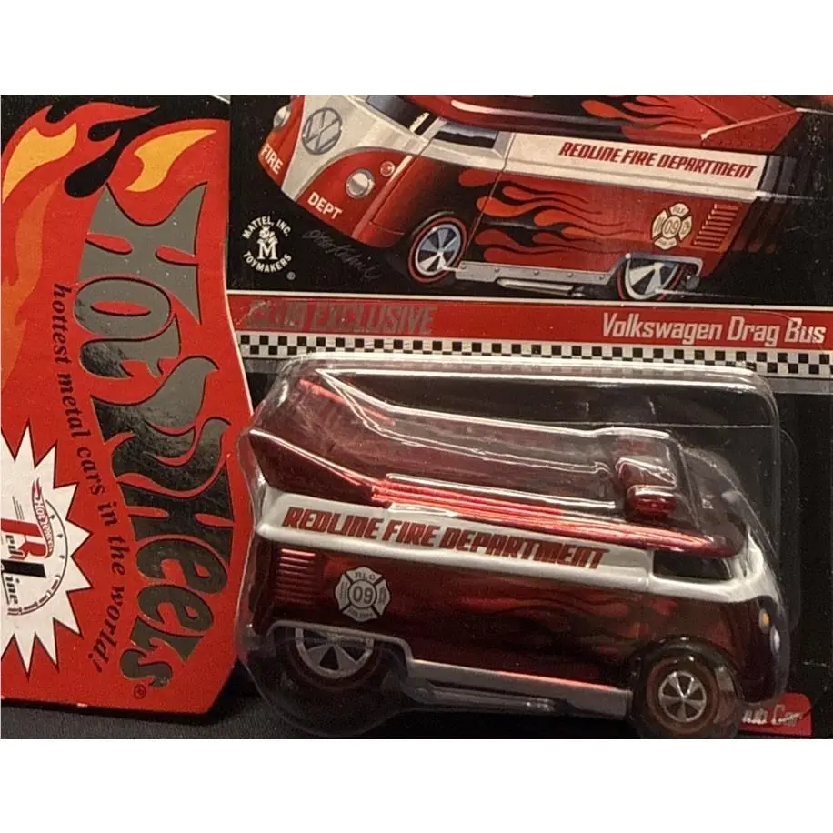 Hot Wheels Rlc Exclusive Volkswagen Drag Bus Ambulance 01758/05000