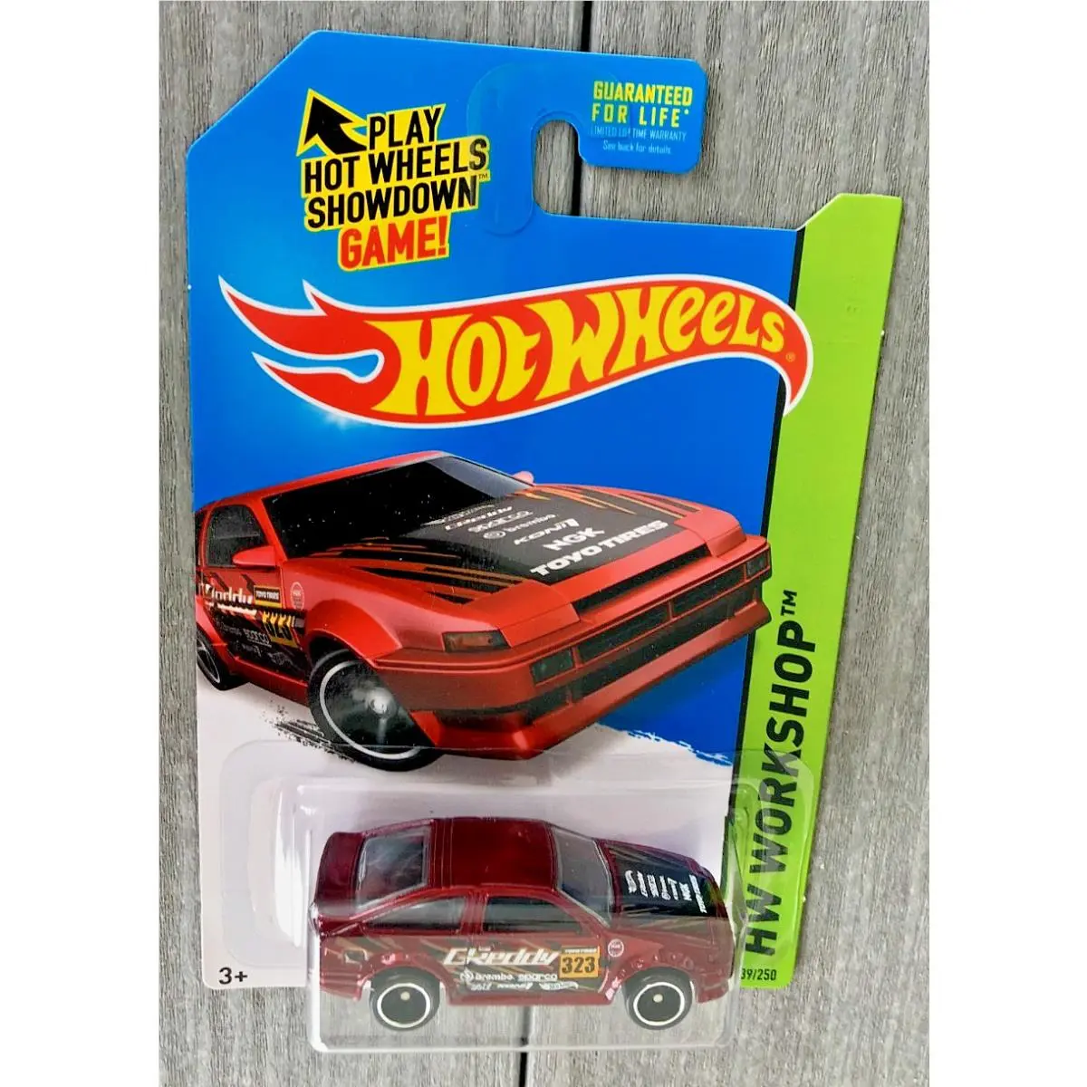 2015 Hot Wheels Super Treasure Hunt Toyota AE-86 Corolla 239 Greddy Drift Race