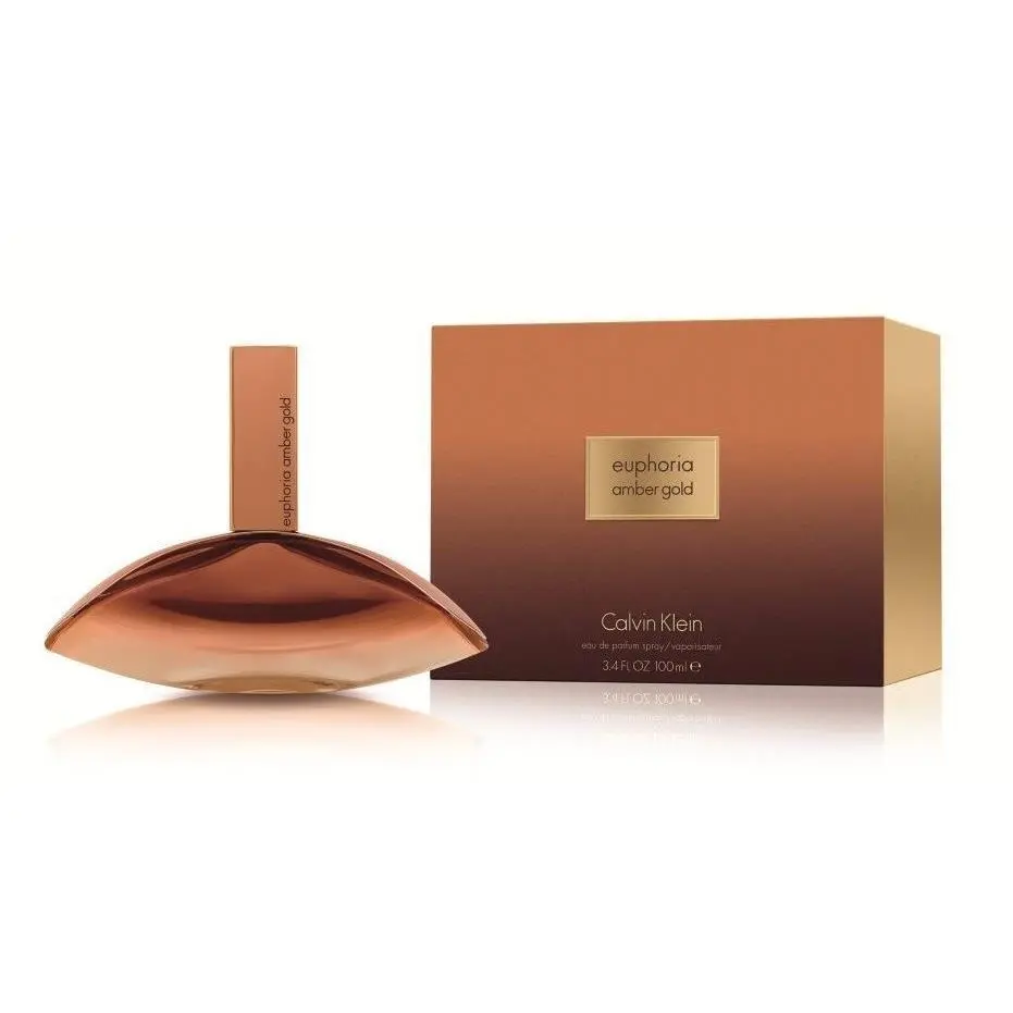Euphoria Amber Gold by Calvin Klein 3.4 Fl oz Edp Spray For Women
