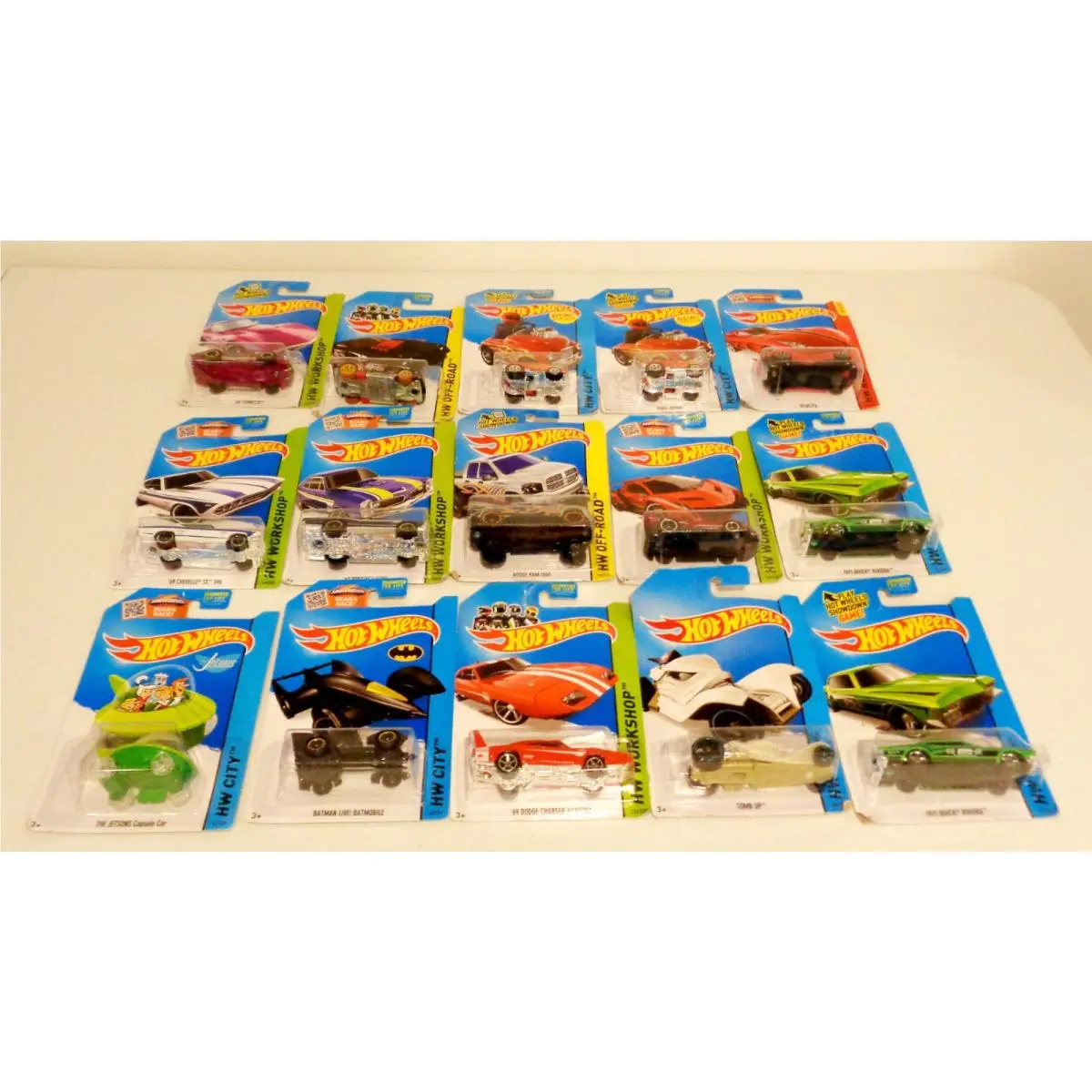 Lot OF 15 Hot Wheels Dodge Lamborghini Chevy Pontiac Buick