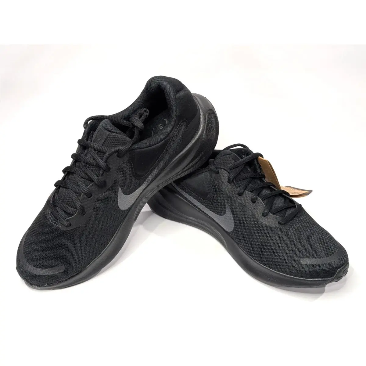 Nike Revolution 7 Black/off Noir Men`s Running Shoes-asst Sizes NB Extra Wide 4E