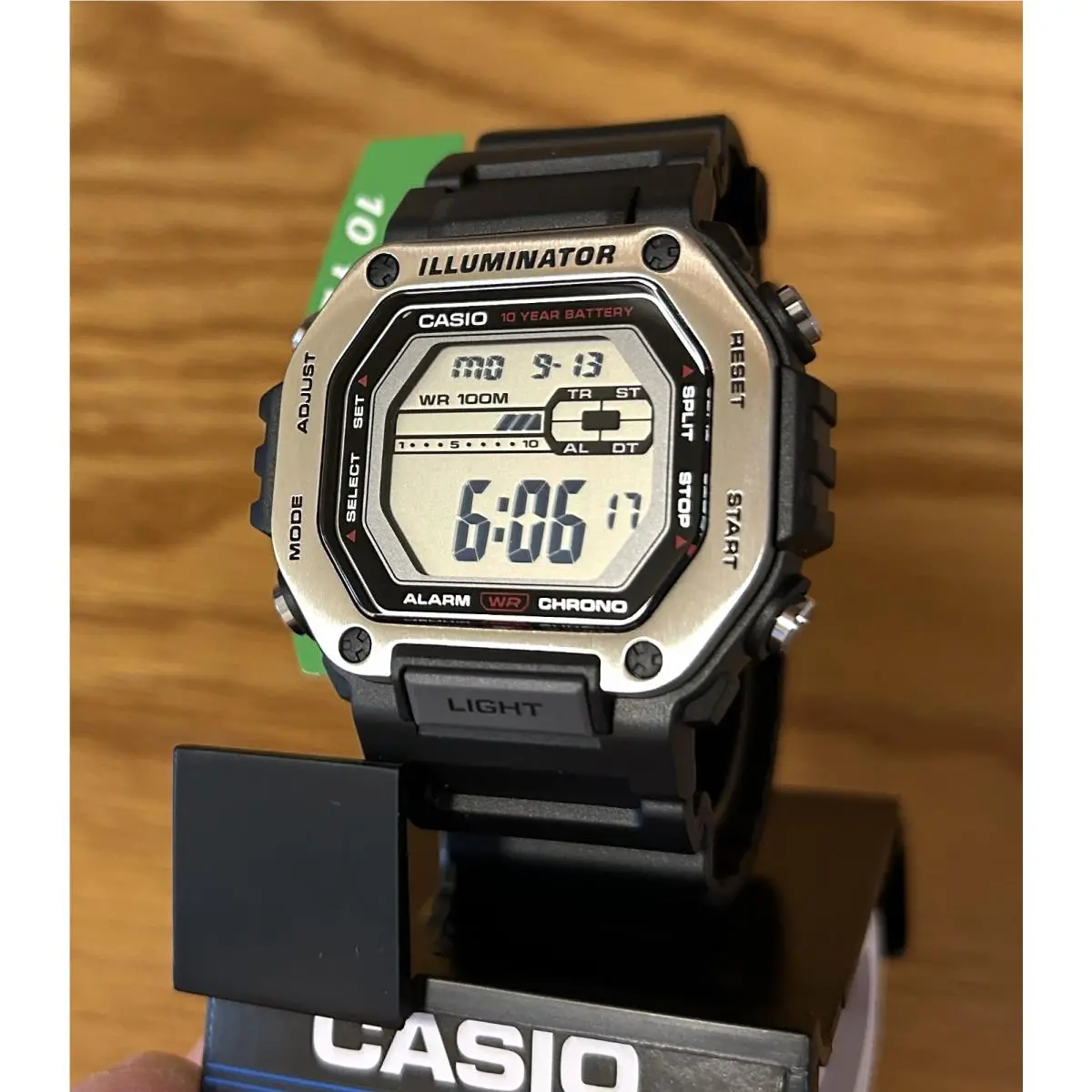 Casio Watch- MWD-110H-1A - 10 Years Battery - 100m 330Feet WR