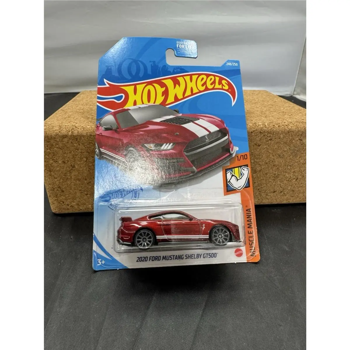 Hot Wheels 2020 Ford Mustang Shelby GT500 Red Gamestop Exclusive Muscle Mania 1