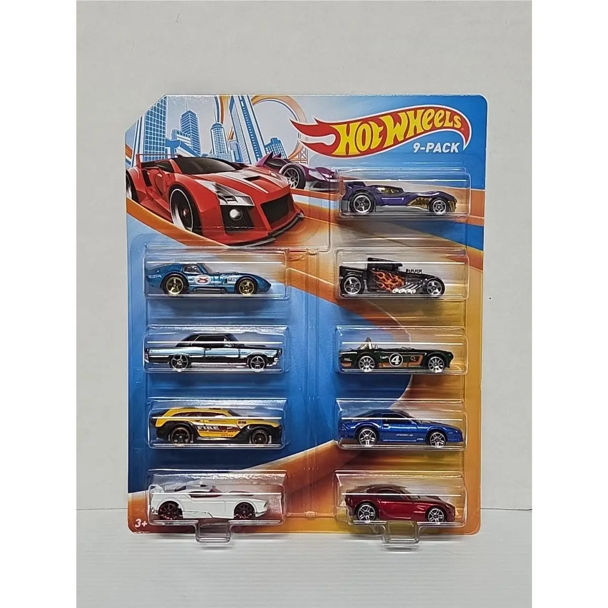 Hot Wheels 1985 Blue Camaro Iroc Z Wheels 9 Pack z28 Multi Pack Only Malaysia