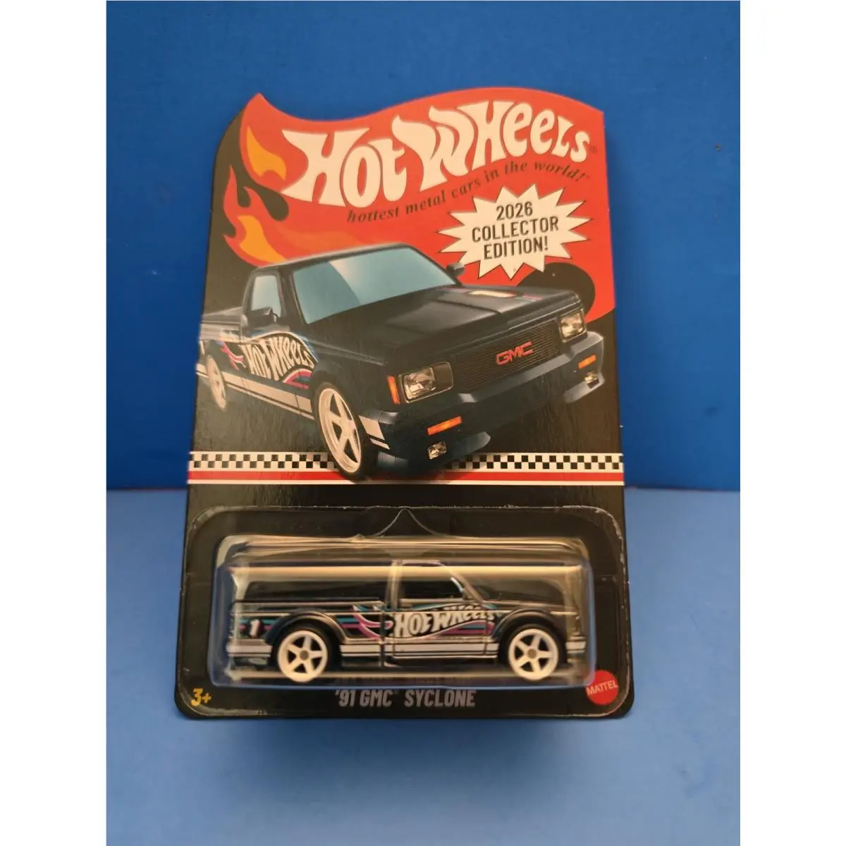 2026 Hot Wheels Collector Edition Black 1991 Gmc Syclone Kroger Mail In 1:64
