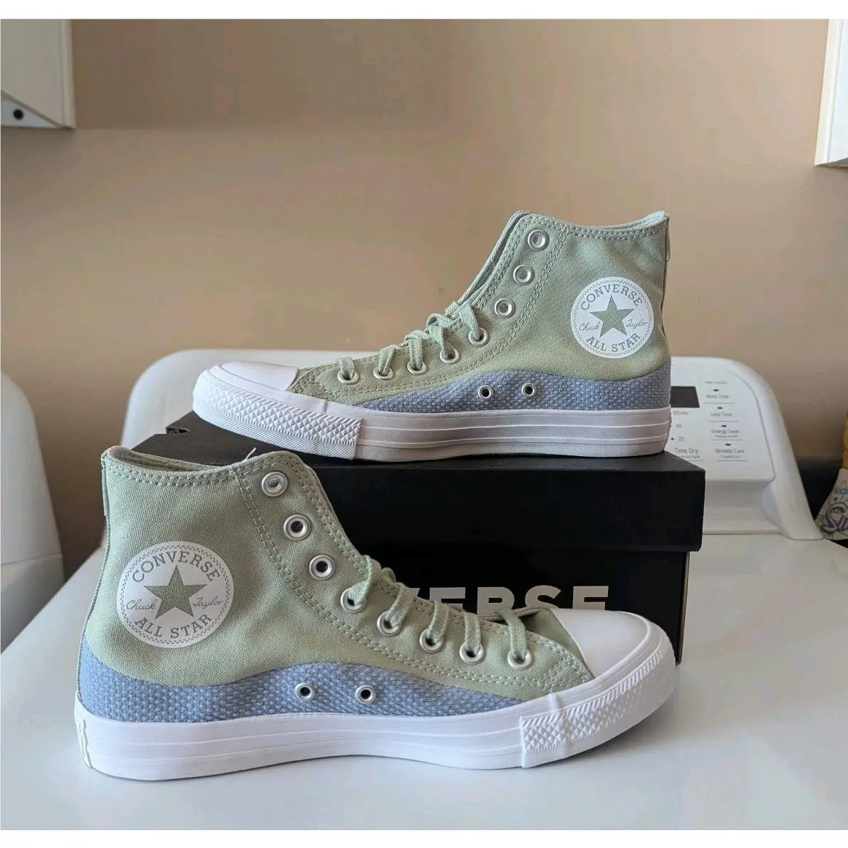 Converse Unisex Shoe`s Ctas HI Summit Sage/ocean Retreat Men 7 Women 9 Hi Top