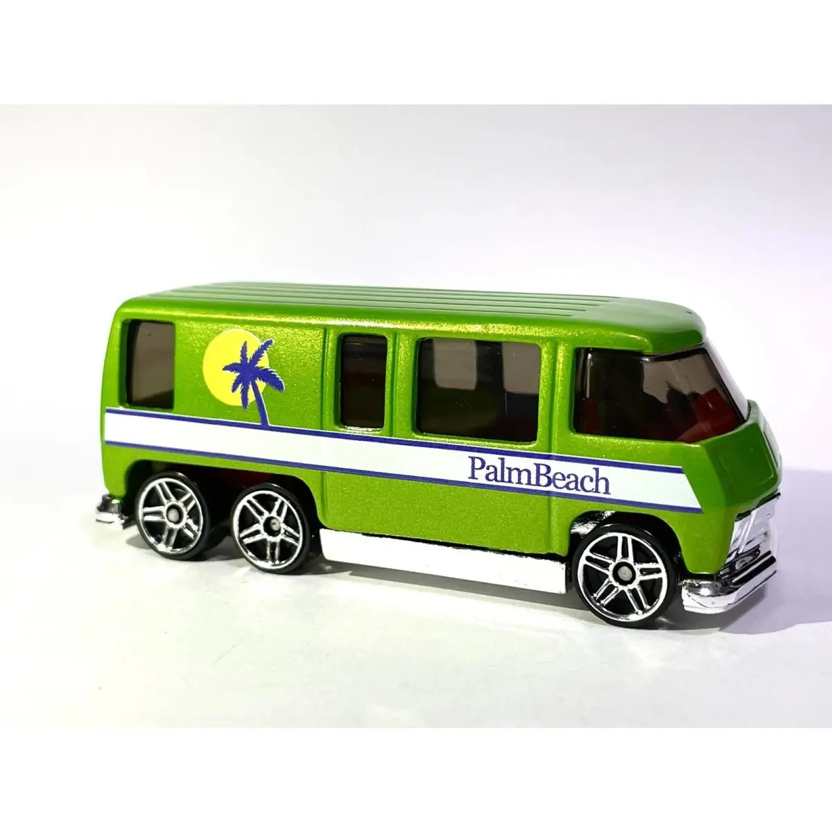 Custom Made Hot Wheels Palm Beach Green Gmc Motor Home